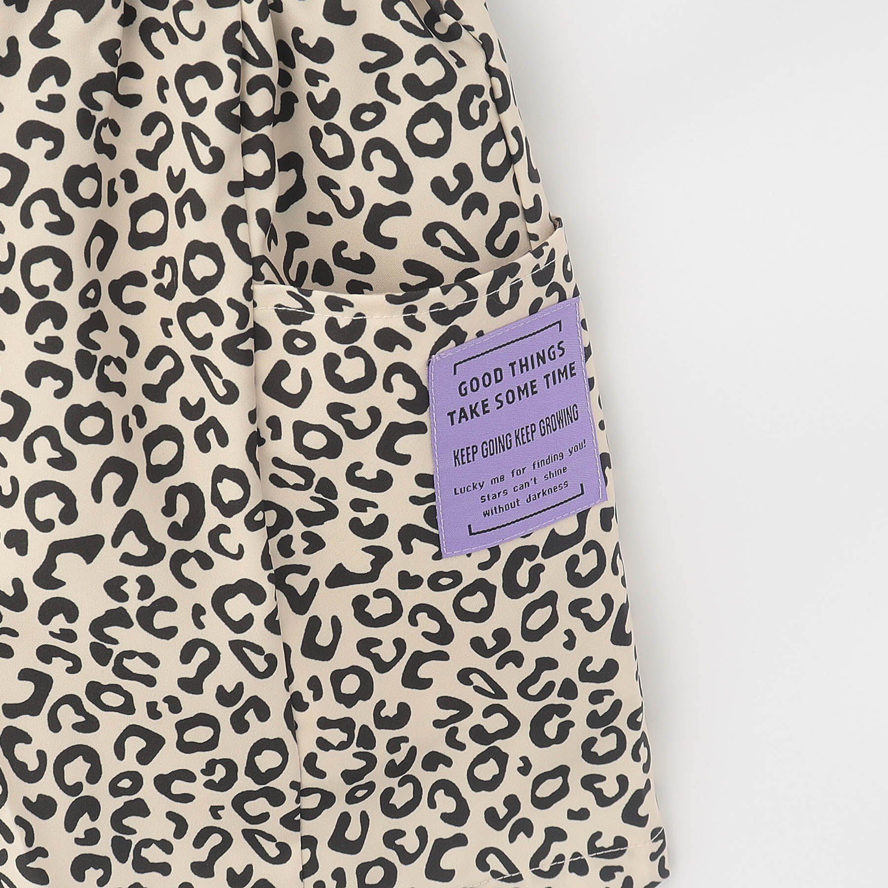 SHOO･LA･RUE「【100-150cm/撥水】サイドポケット総柄ハーフパンツ」|その他|