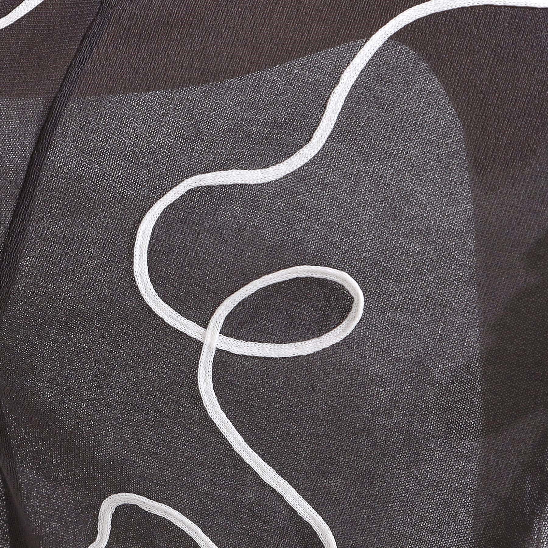 SHOO･LA･RUE「ニュアンスデザインがこなれ見え 刺繍デザイン シアーカーディガン」|カーディガン|