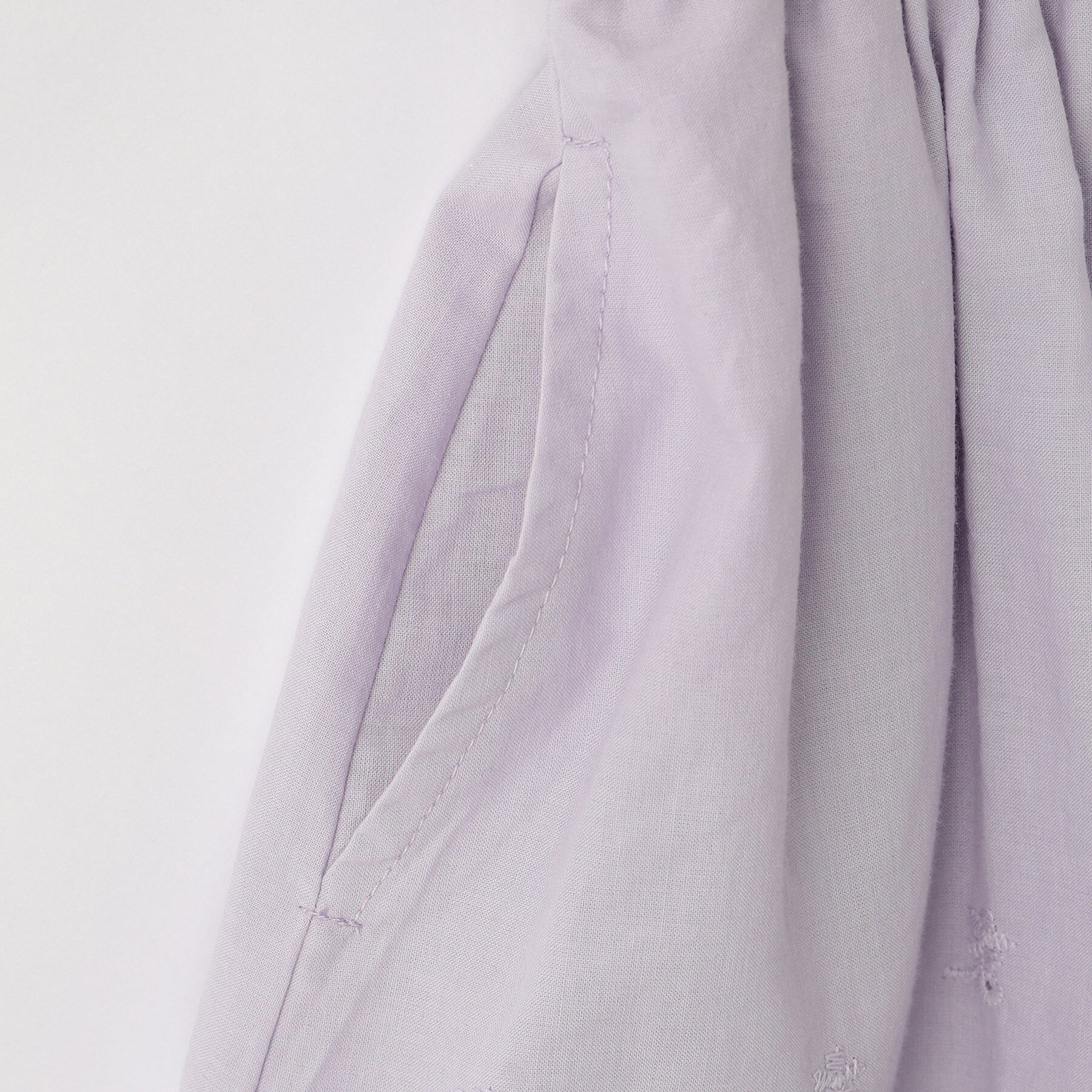 SHOO･LA･RUE「【100-150cm】ガーリーコーデに カットワークレースキュロット」|キュロット|