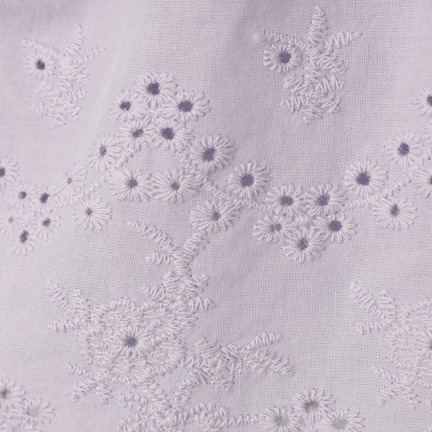 SHOO･LA･RUE「【100-150cm】ガーリーコーデに カットワークレースキュロット」|キュロット|