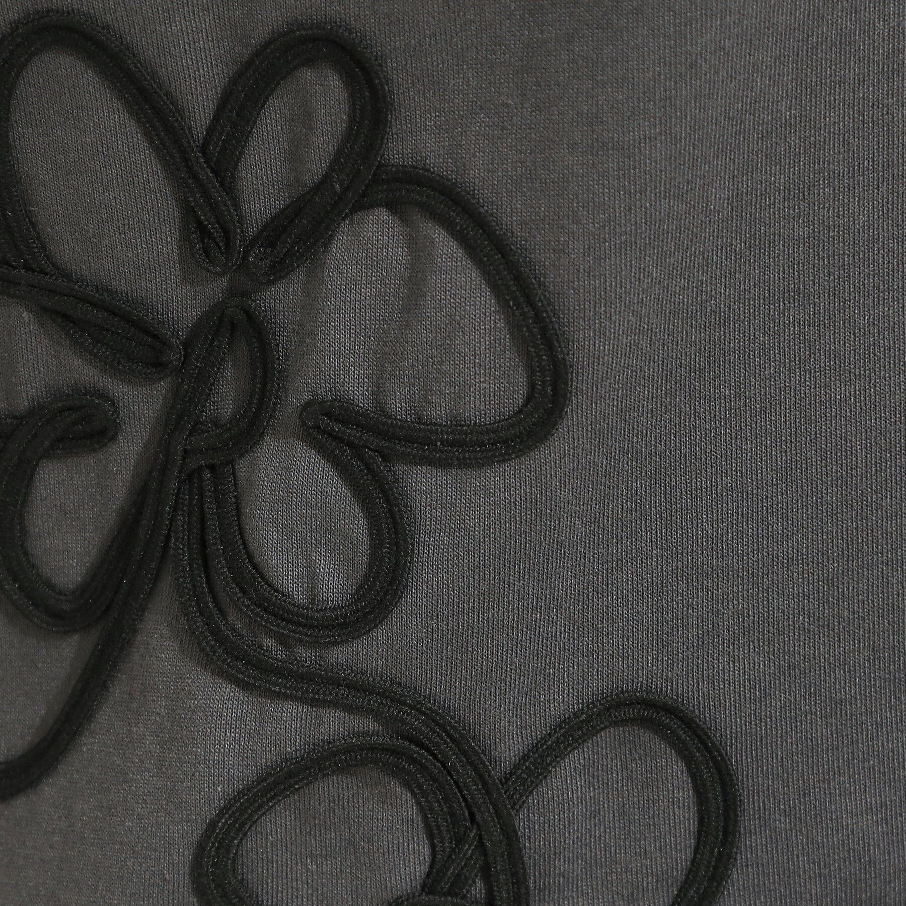 SHOO･LA･RUE「【S-LL】コーデの主役になる コード刺繍デザインＴシャツ」|Tシャツ・カットソー|