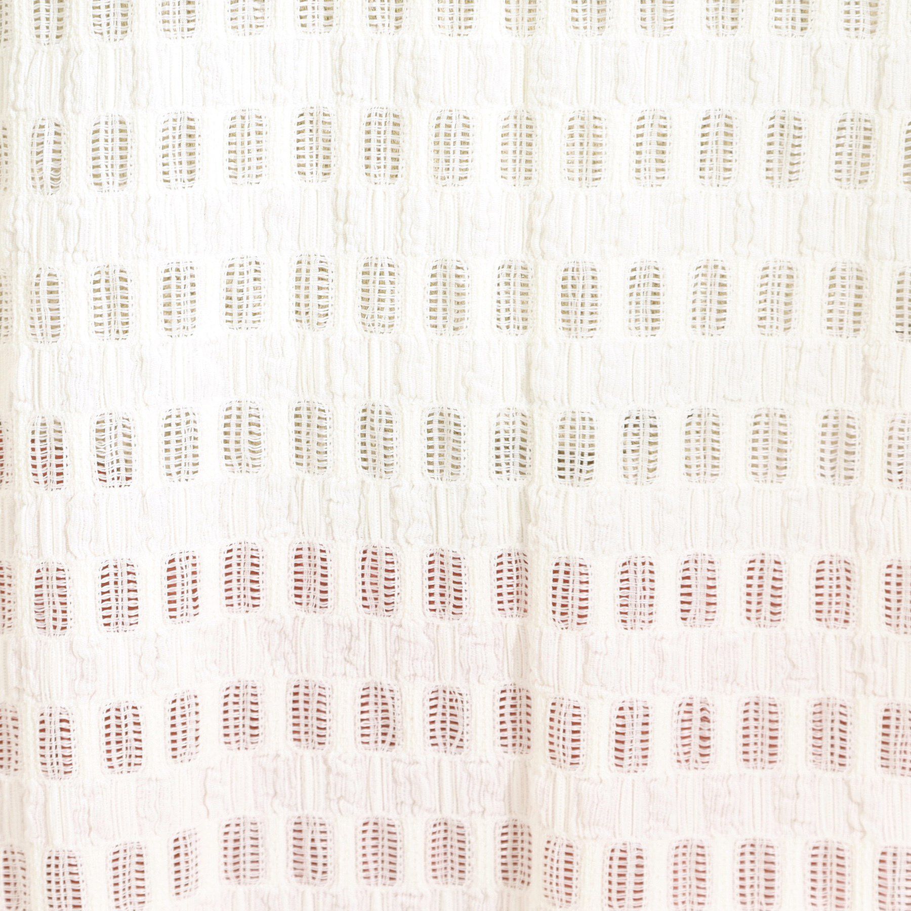 SHOO･LA･RUE「【S-LL】涼やかで好印象 シアーチェック ドルマントップス」|Tシャツ・カットソー|