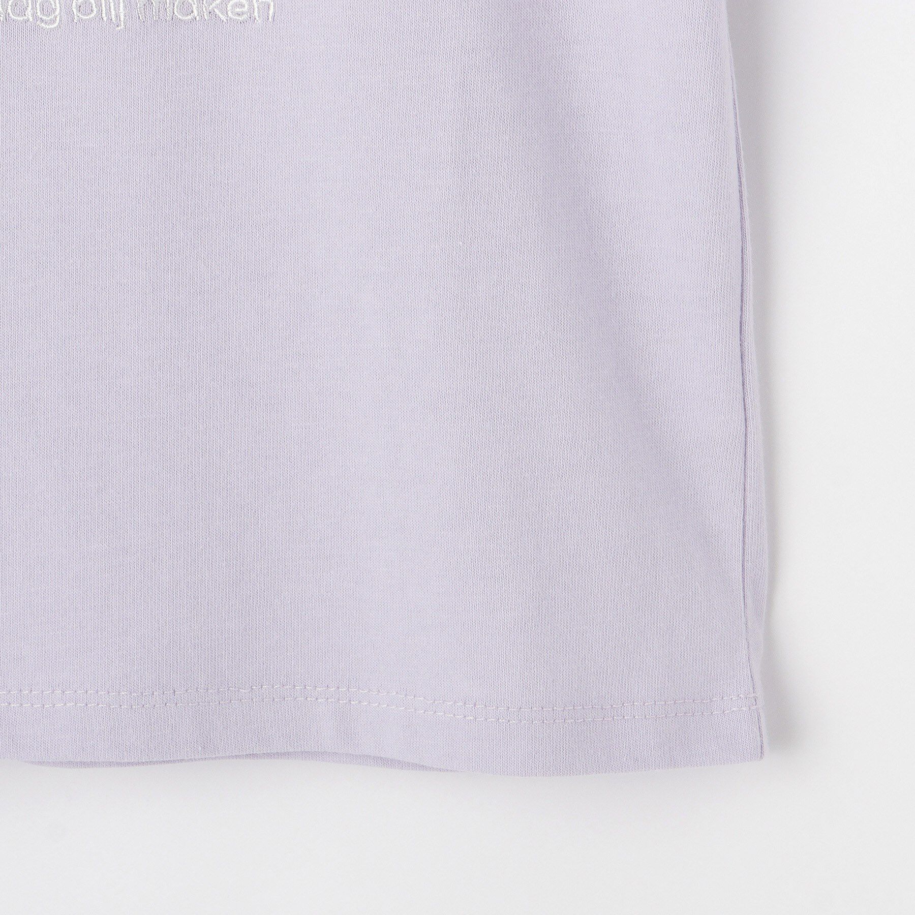 SHOO･LA･RUE「【100-150cm】刺繍ロゴ転写プリントGIRLSTシャツ」|Tシャツ・カットソー|