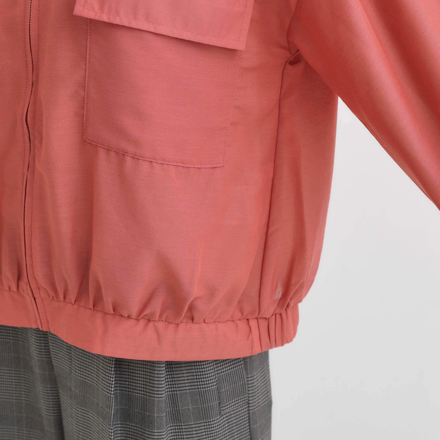 SHOO･LA･RUE「【S-LL】寒暖差のある時期に 大人上品なシアーブルゾン」|ブルゾン・スタジャン|