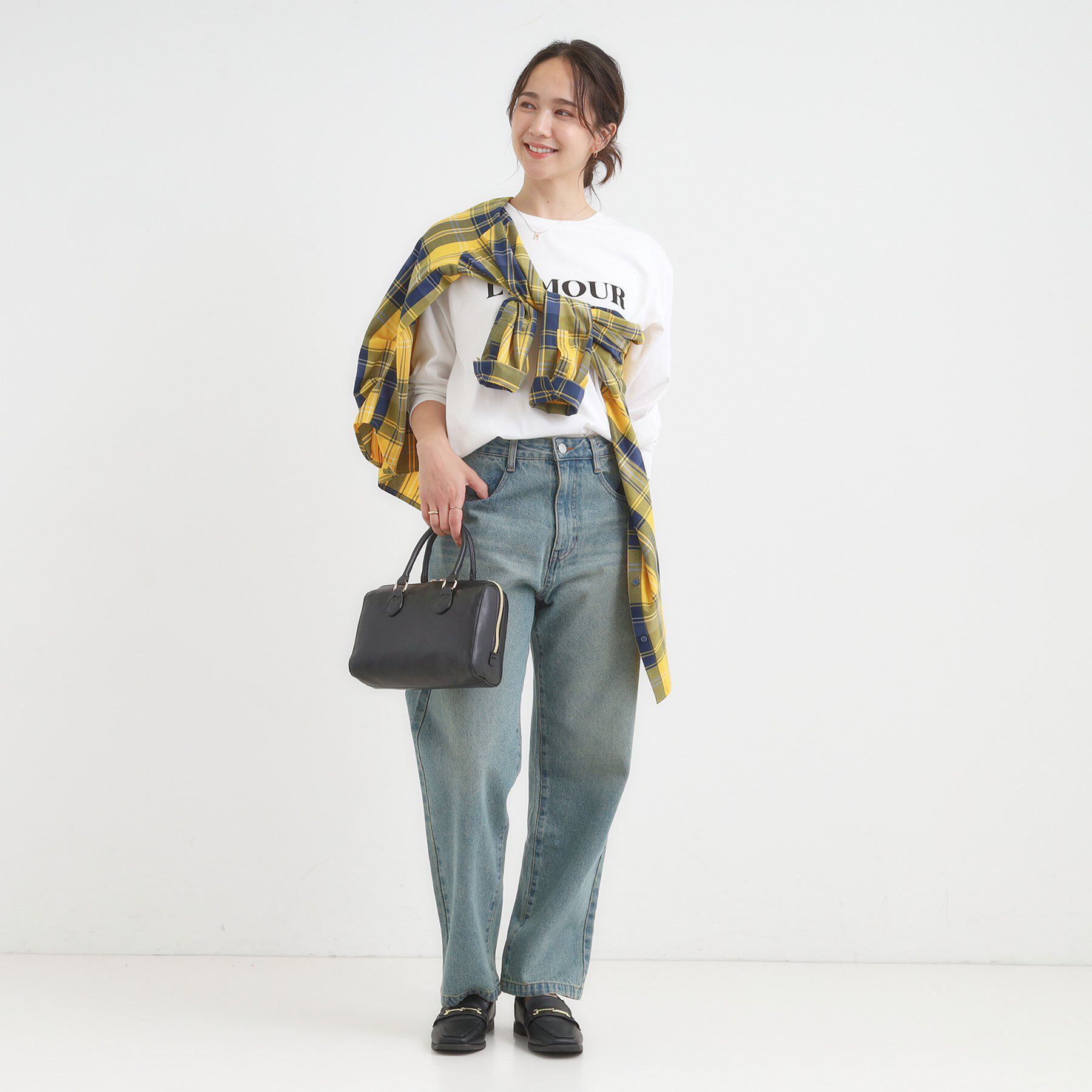 SHOO･LA･RUE「グラフィックアソート ベーシックロンT」|Tシャツ・カットソー|