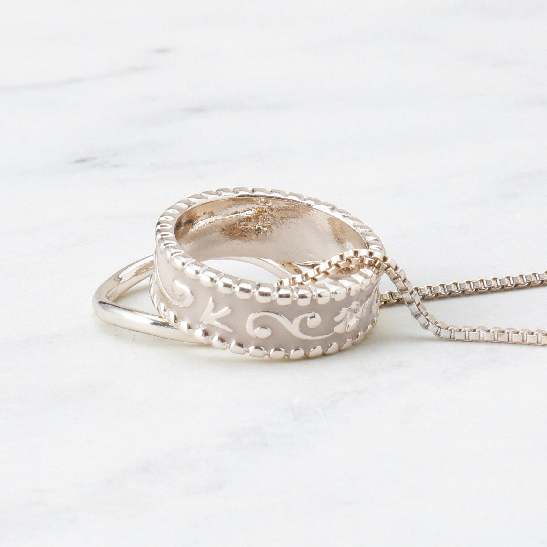 SHOO･LA･RUE「エポリングネックレス」|ネックレス|