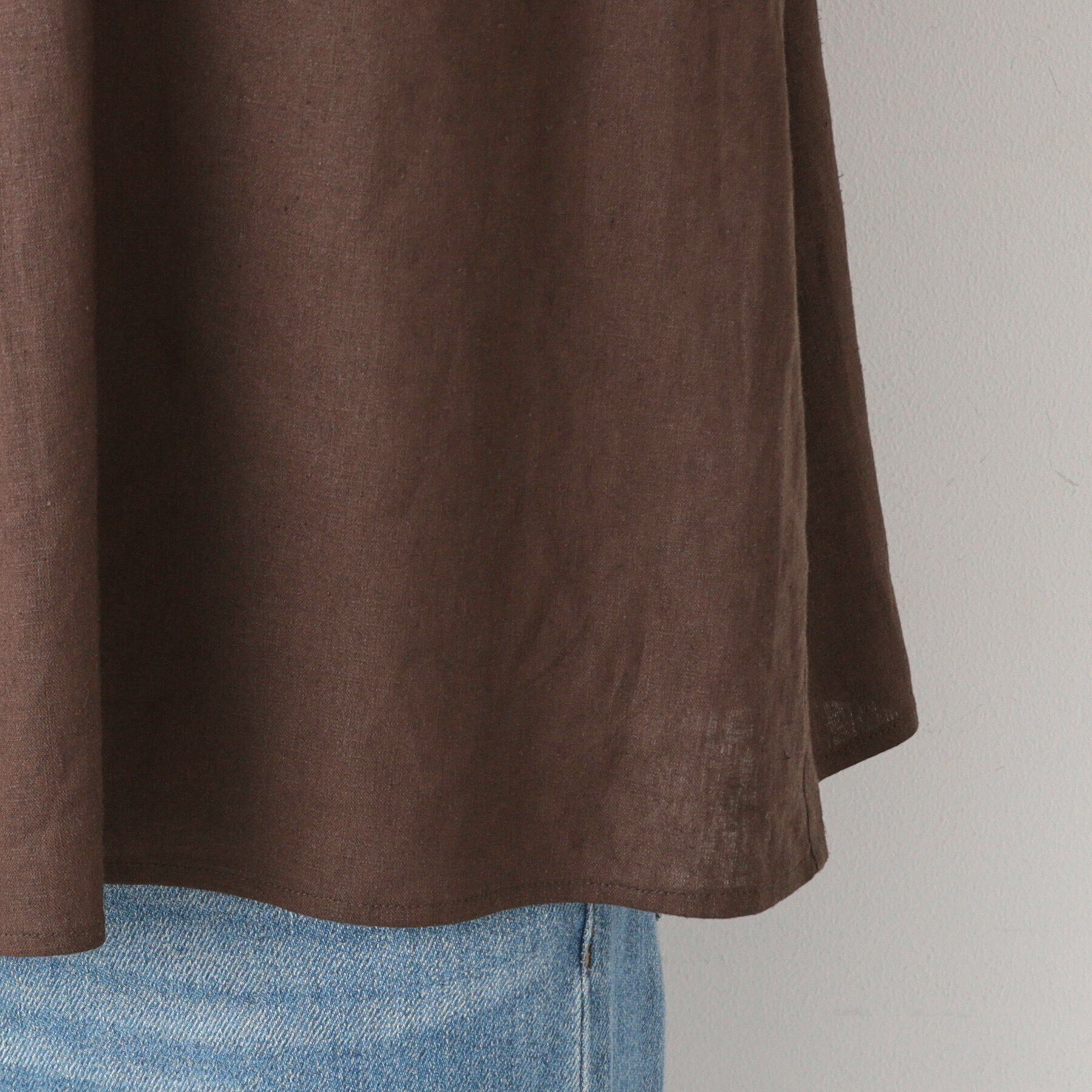 Dessin「フロントタックノースリーブブラウス」|シャツ・ブラウス|