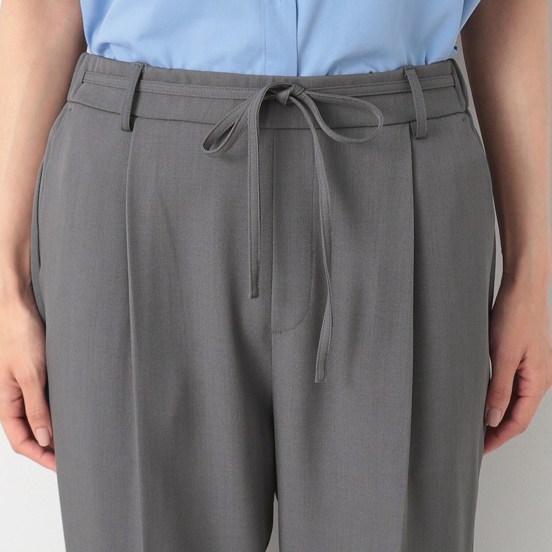 Dessin「【後ろウエストゴム・洗える】テーパードパンツ（S～L）」|その他|