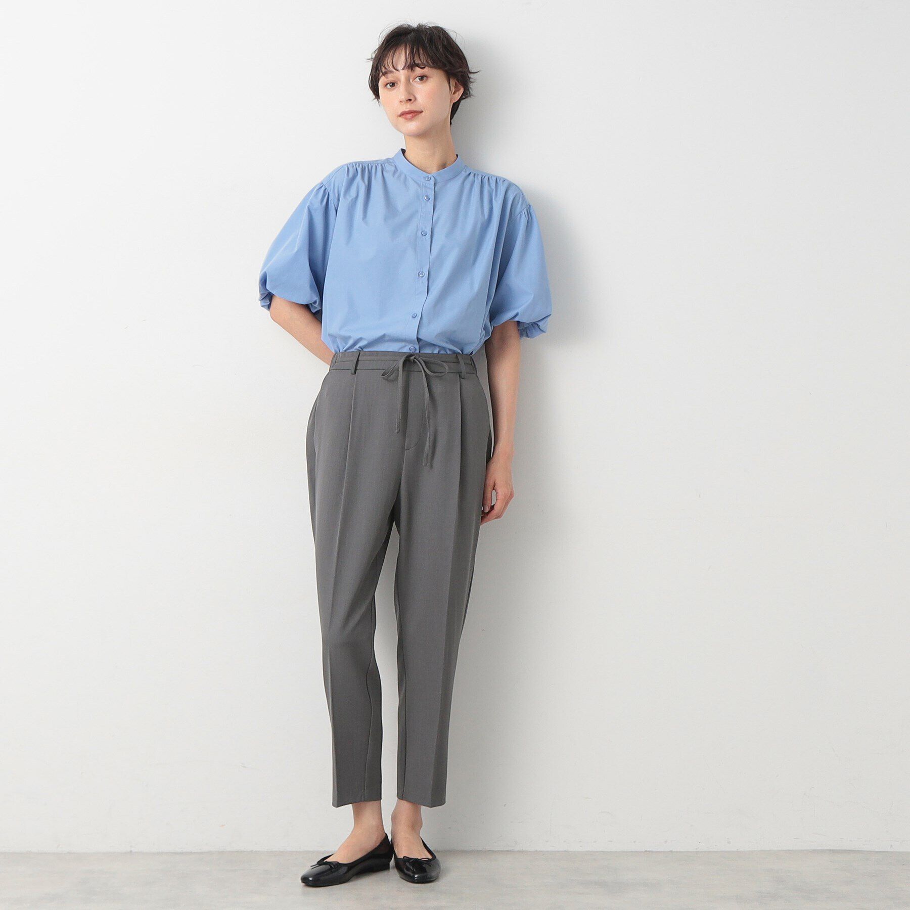 Dessin「【後ろウエストゴム・洗える】テーパードパンツ（S～L）」|その他|