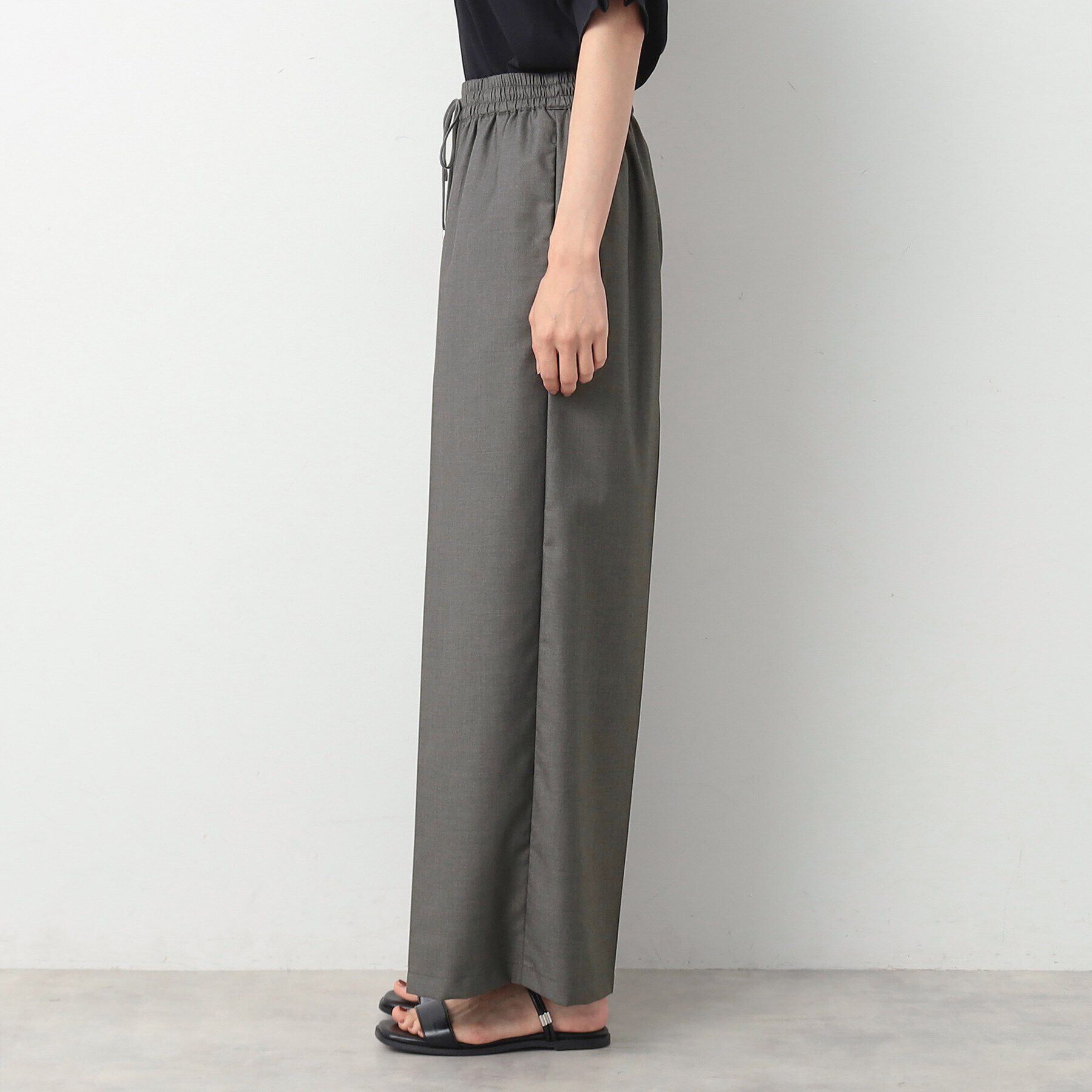 Dessin「【洗える】センタープレスワイドパンツ」|その他|