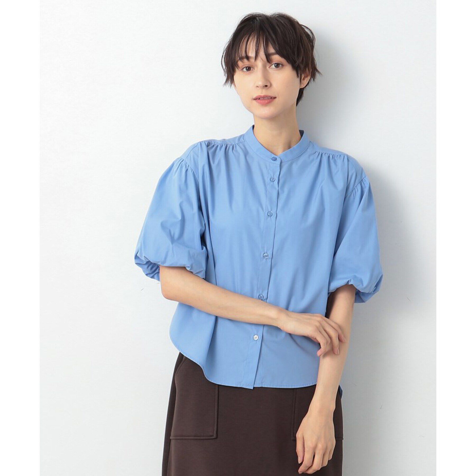 Dessin「【洗える】バルーンスリーブブラウス」|シャツ・ブラウス|