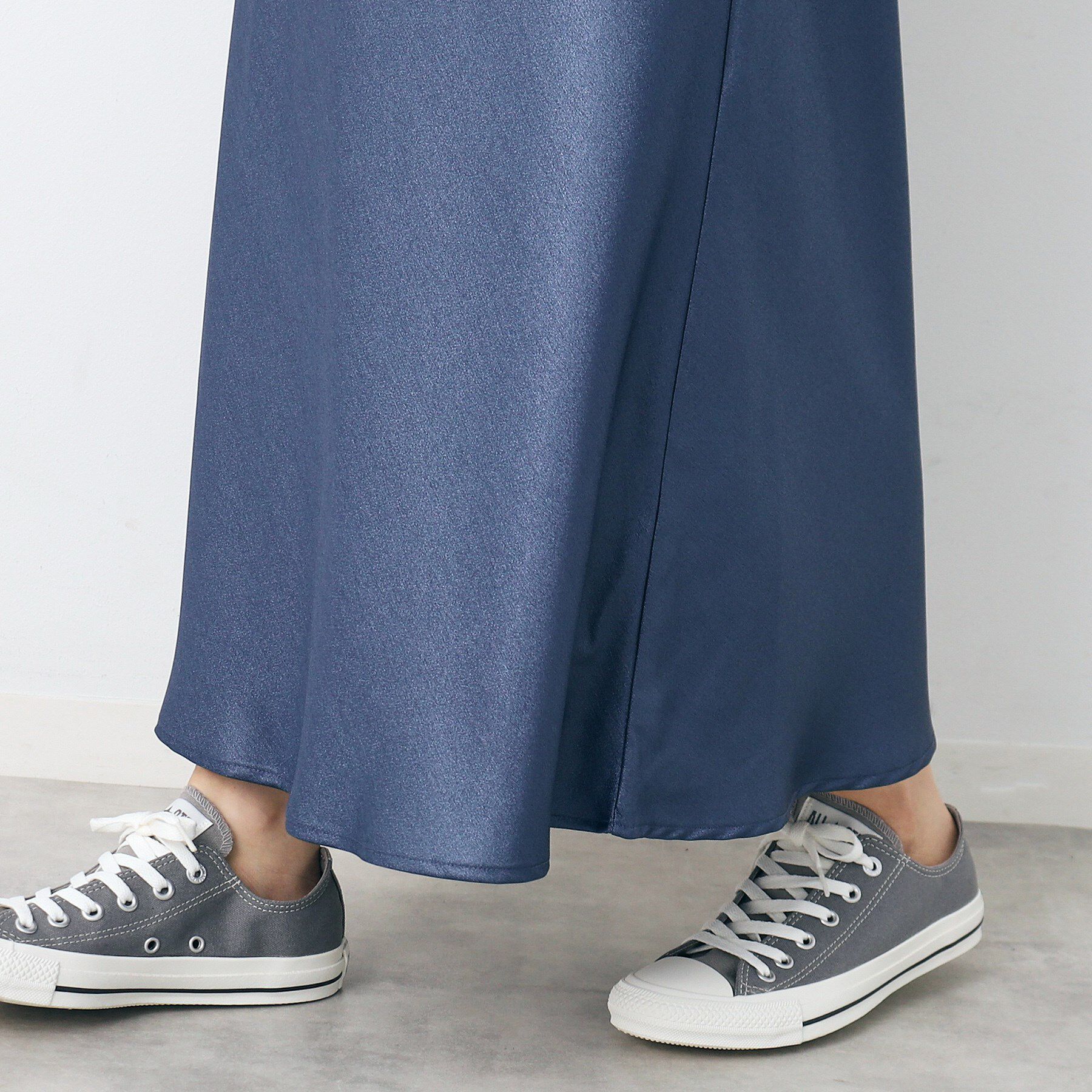 Dessin「【洗える】ナローサテンロングスカート」|スカート|