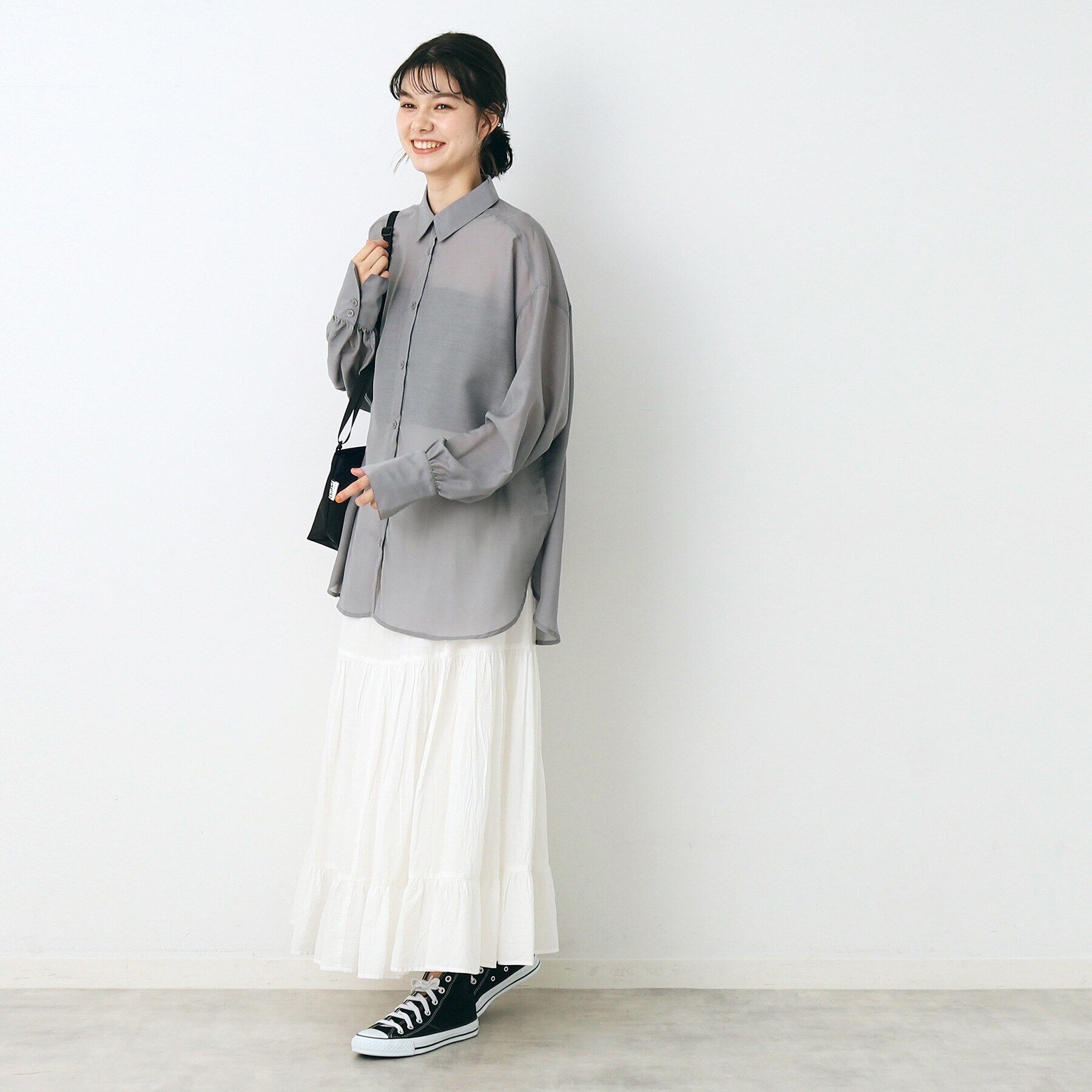 Dessin「シアーオーバーシャツ」|シャツ・ブラウス|