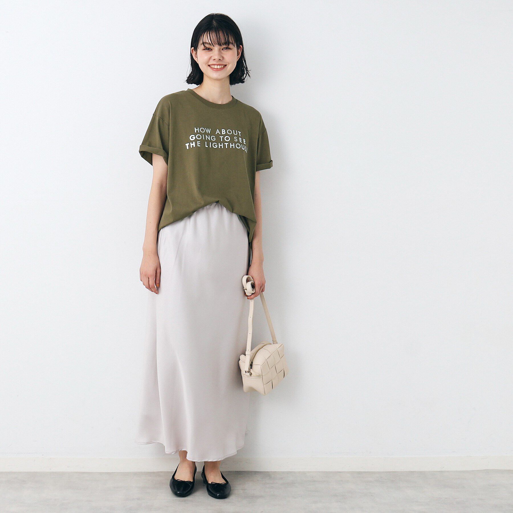 Dessin「レタード箔プリントTシャツ（XS～L）」|Tシャツ・カットソー|