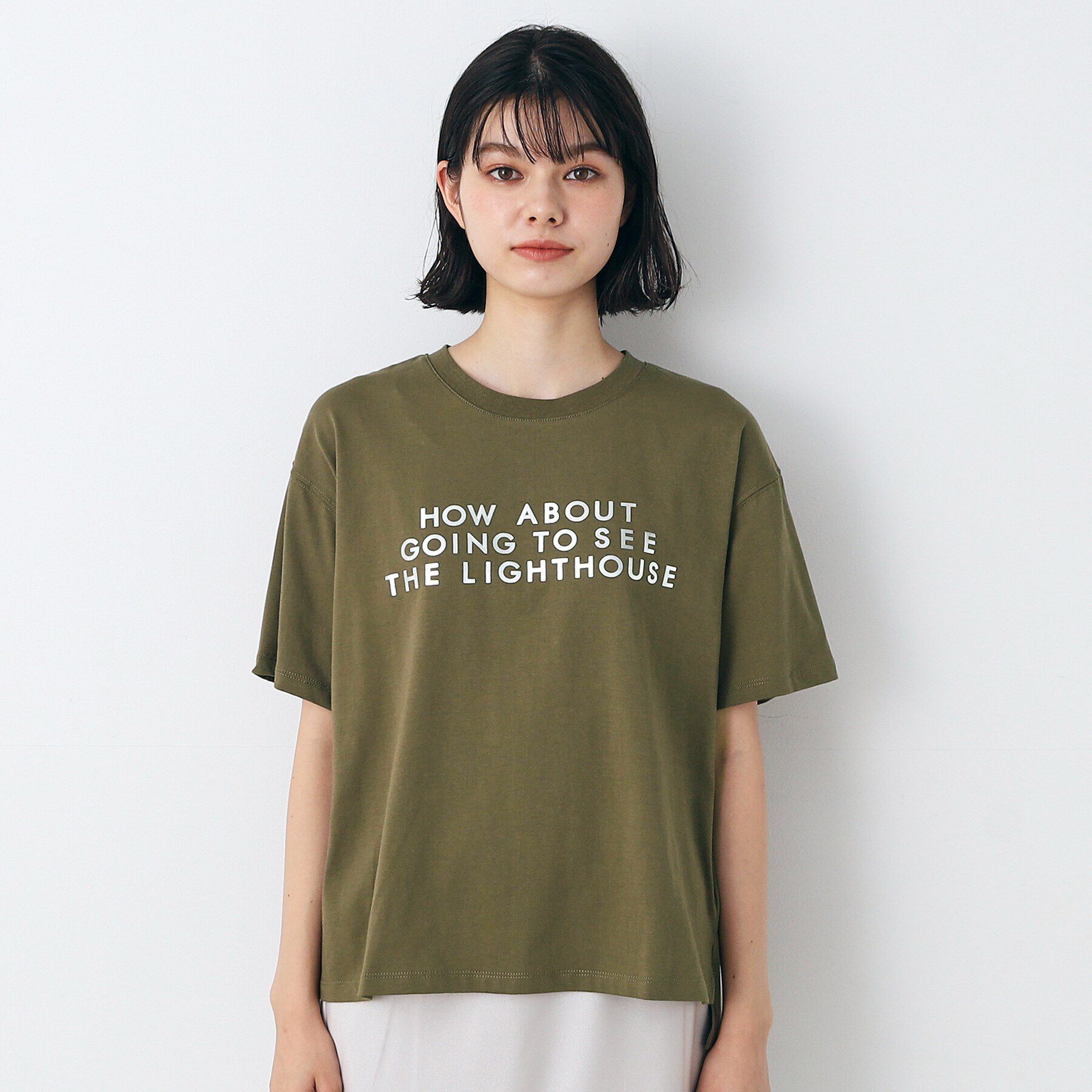 Dessin「レタード箔プリントTシャツ（XS～L）」|Tシャツ・カットソー|