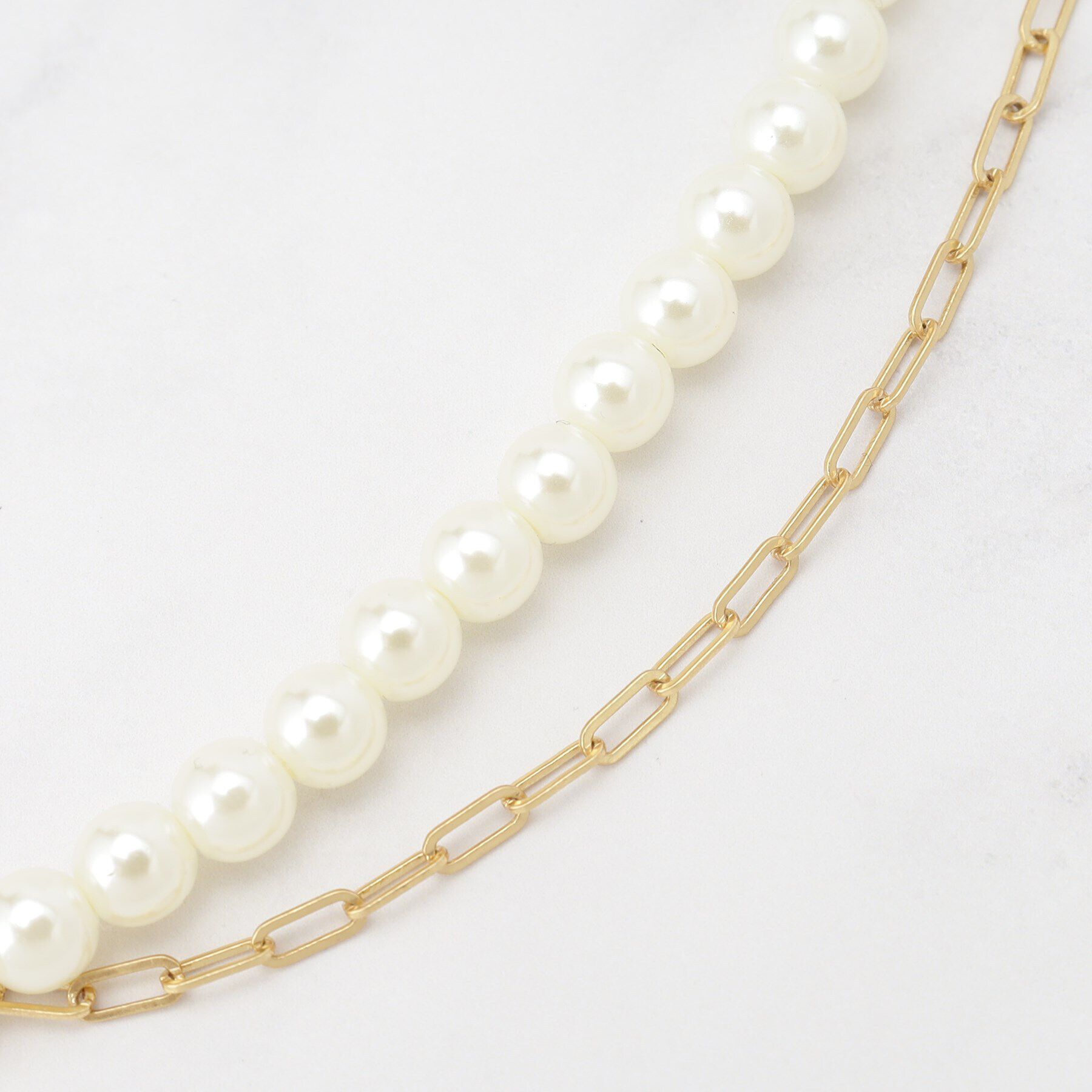 Dessin「3WAYパール調ネックレス」|ネックレス|