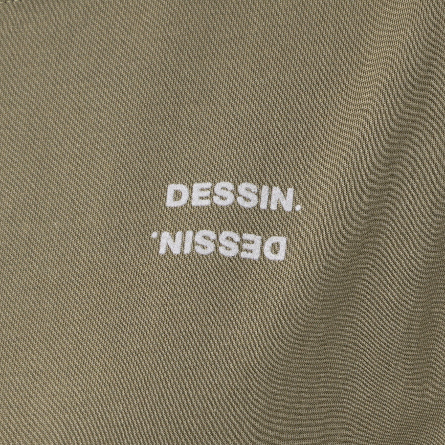 Dessin「フロッキープリントポイントロゴTシャツ（XS～L）」|Tシャツ・カットソー|