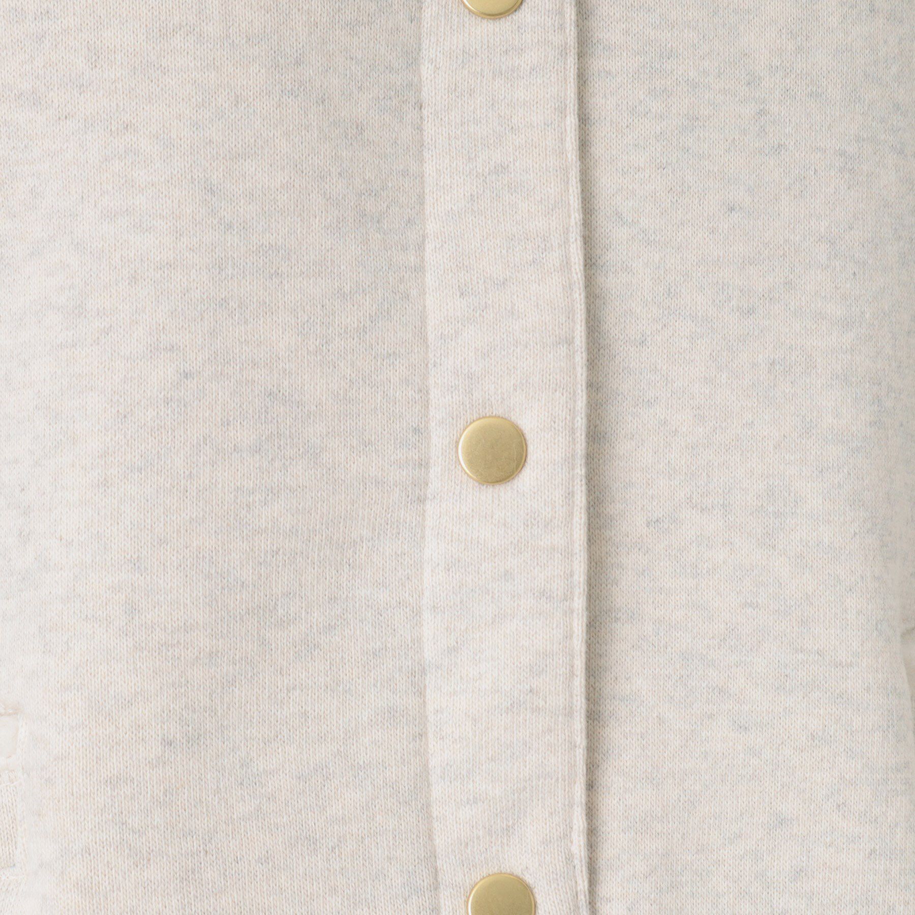 Dessin「【洗える】吊り裏毛クルーネックカーディガン」|カーディガン|