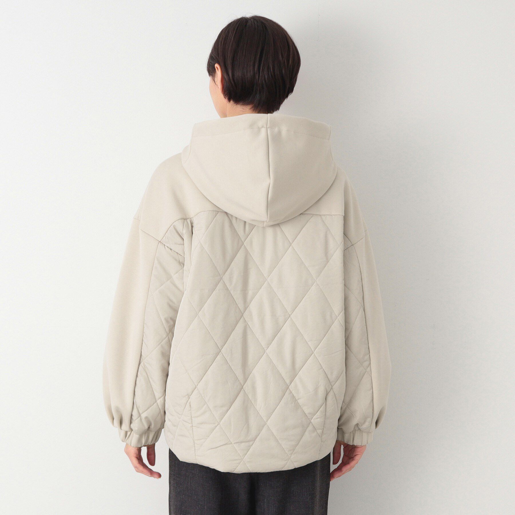 Dessin「キルトドッキングパーカブルゾン」|ブルゾン・スタジャン|