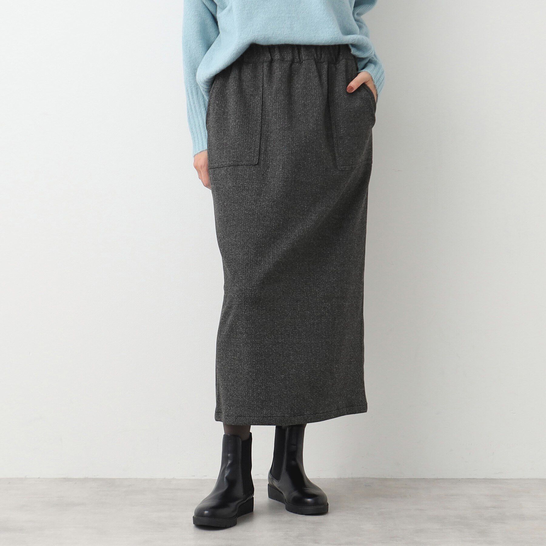 Dessin「【ウエストゴム・洗える】ベイカーポケットスカート（XS～L）」|スカート|