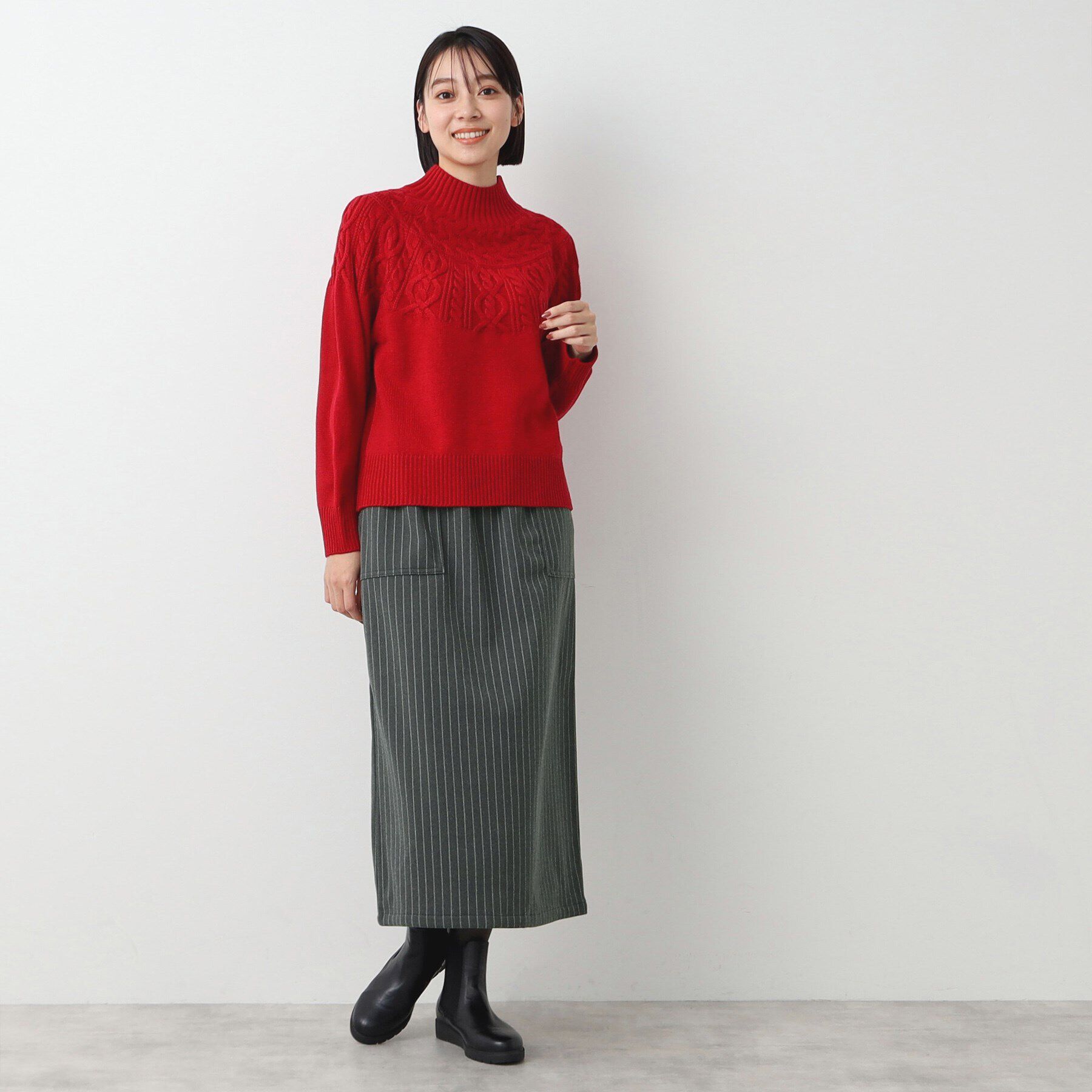 Dessin「【ウエストゴム・洗える】ベイカーポケットスカート（XS～L）」|スカート|