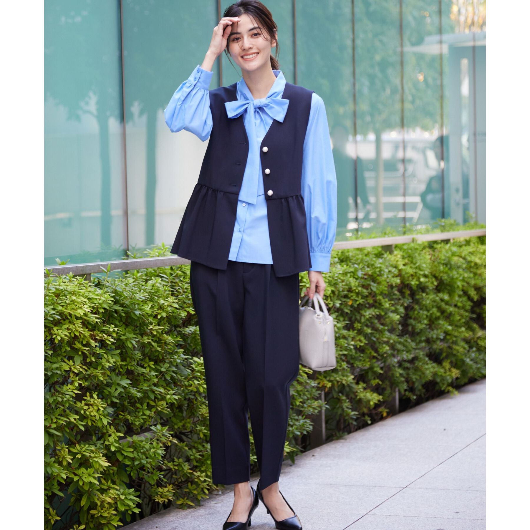 Dessin「【入卒/セレモニー/セットアップ可能/洗える】テーパードパンツ」|その他|