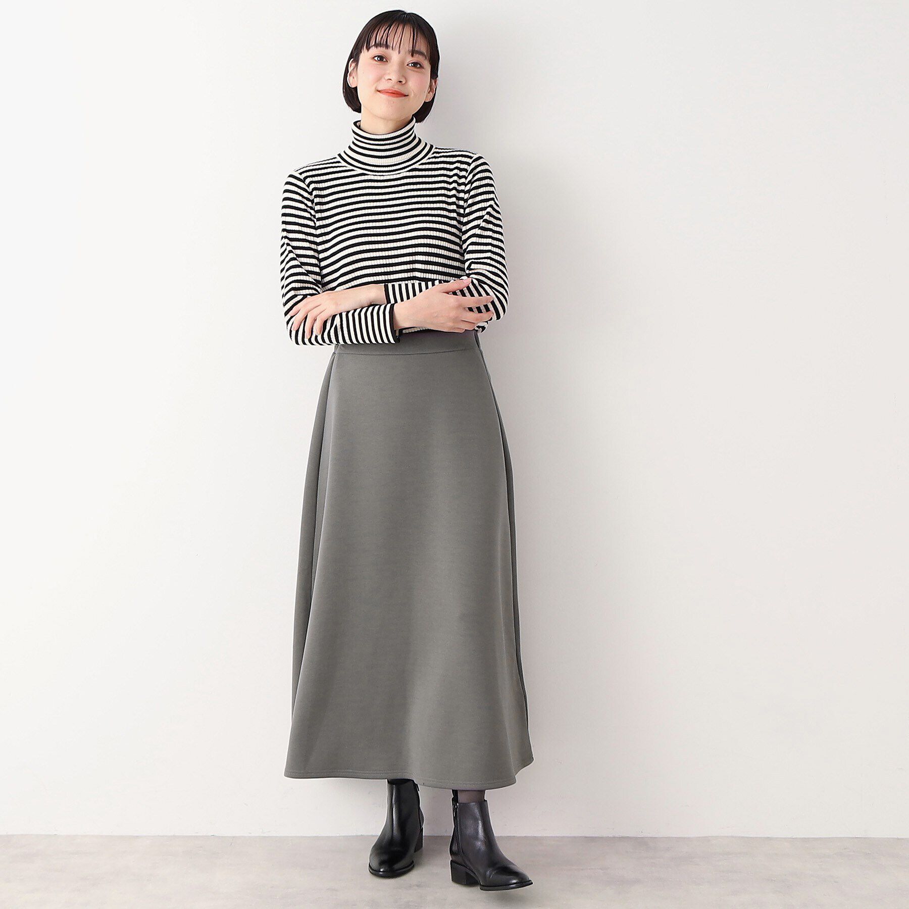 Dessin「【ウエストゴム・洗える】ダンボールジャージマーメイドスカート（S～L）」|スカート|