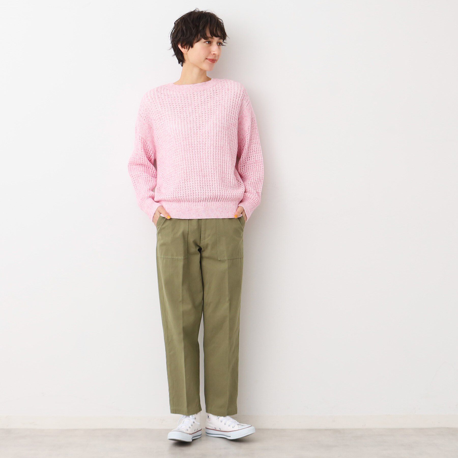 Dessin「【洗える】メッシュニット（S～L）」|ニット・セーター|