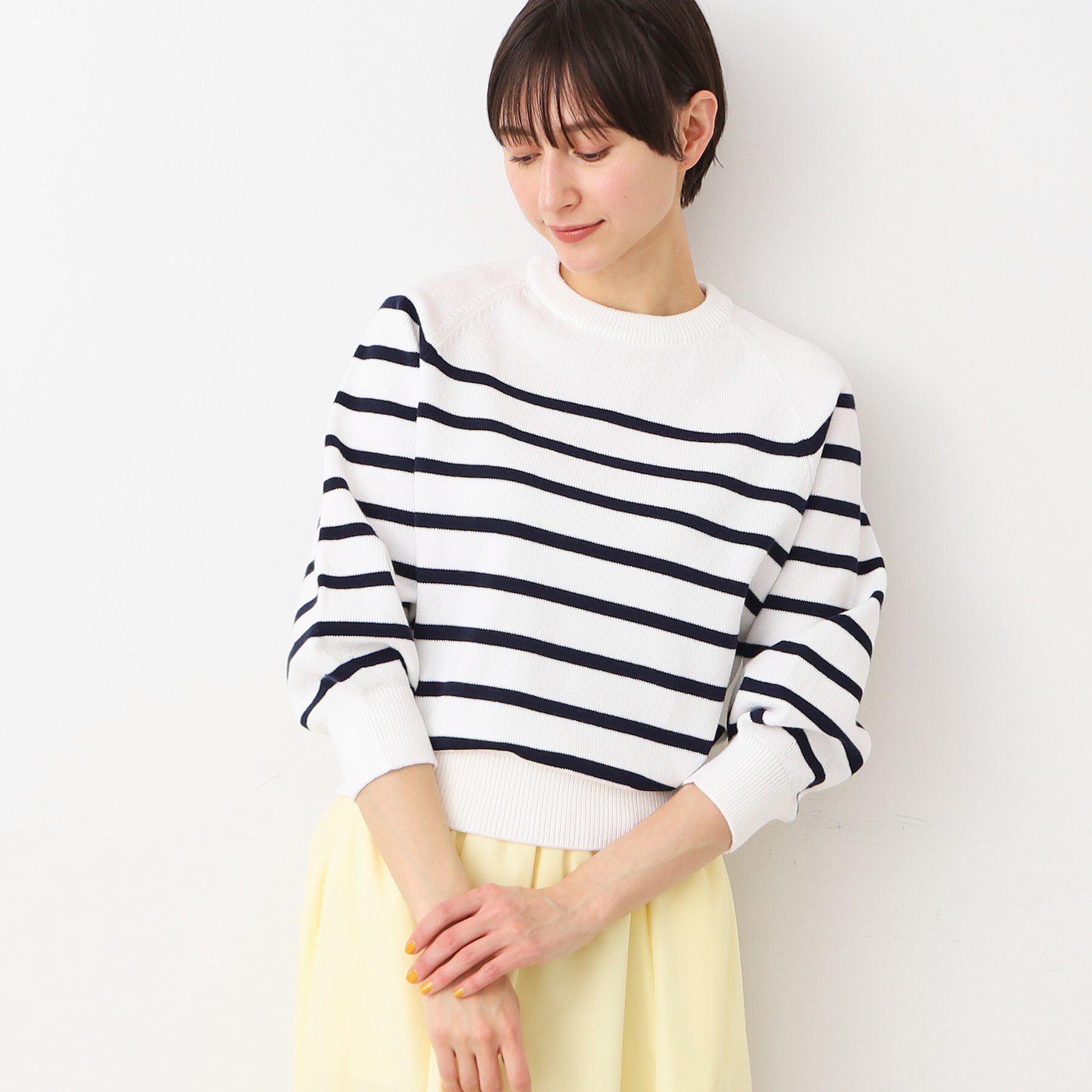 Dessin「【洗える・4サイズ展開】バルーンスリーブニット（XS～L）」|ニット・セーター|