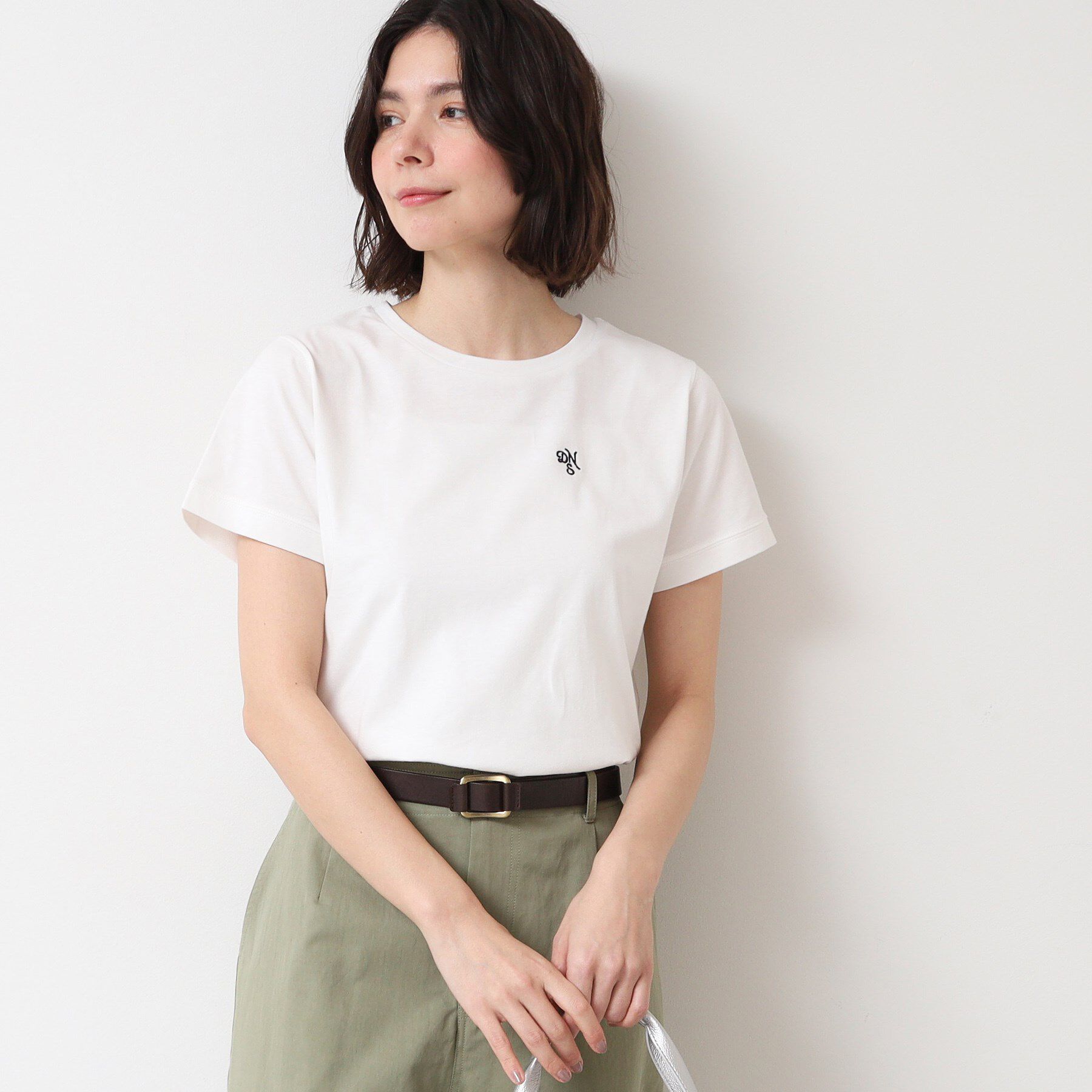 Dessin「【洗える・4サイズ展開】コンパクトTシャツ（XS～L）」|Tシャツ・カットソー|