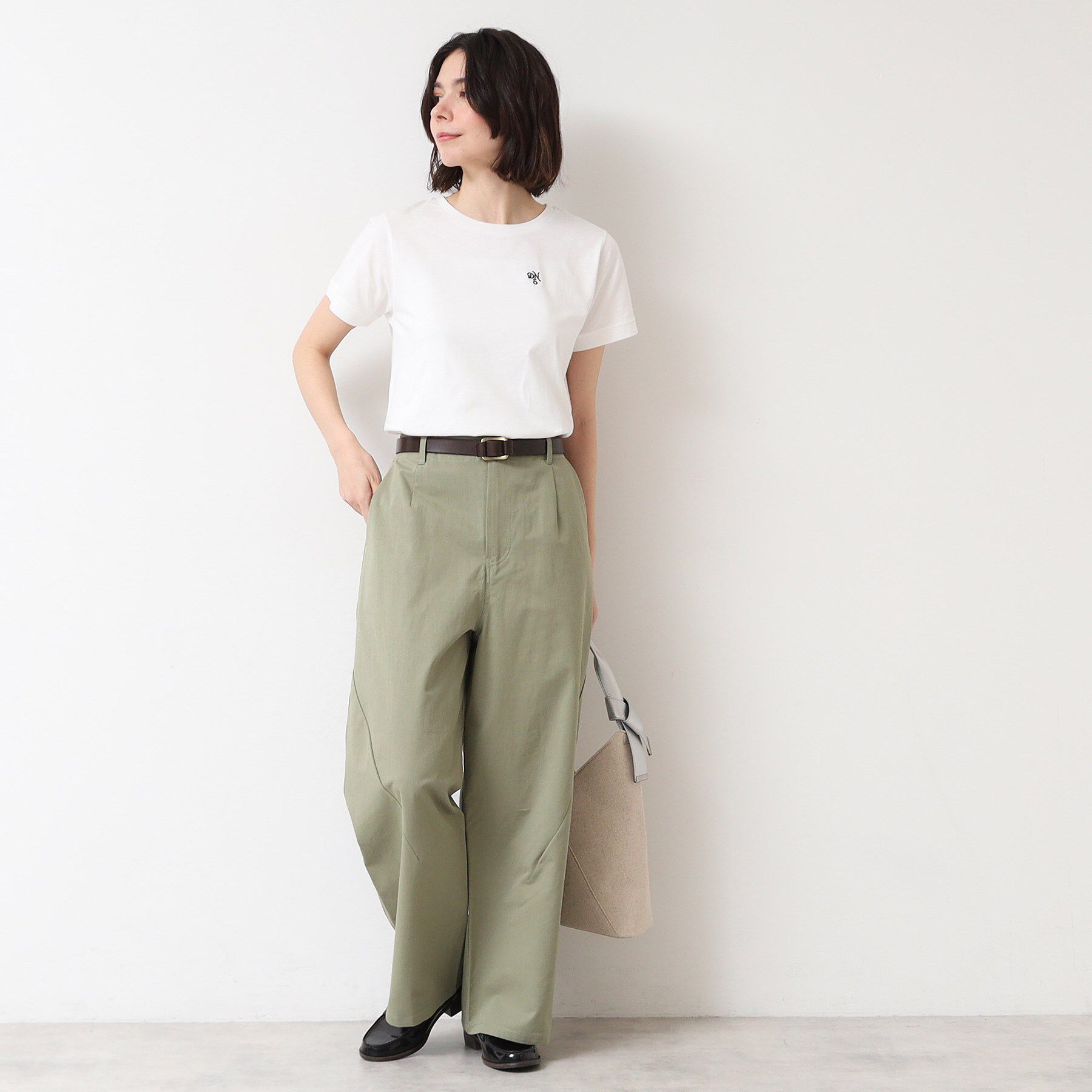 Dessin「【洗える・4サイズ展開】コンパクトTシャツ（XS～L）」|Tシャツ・カットソー|