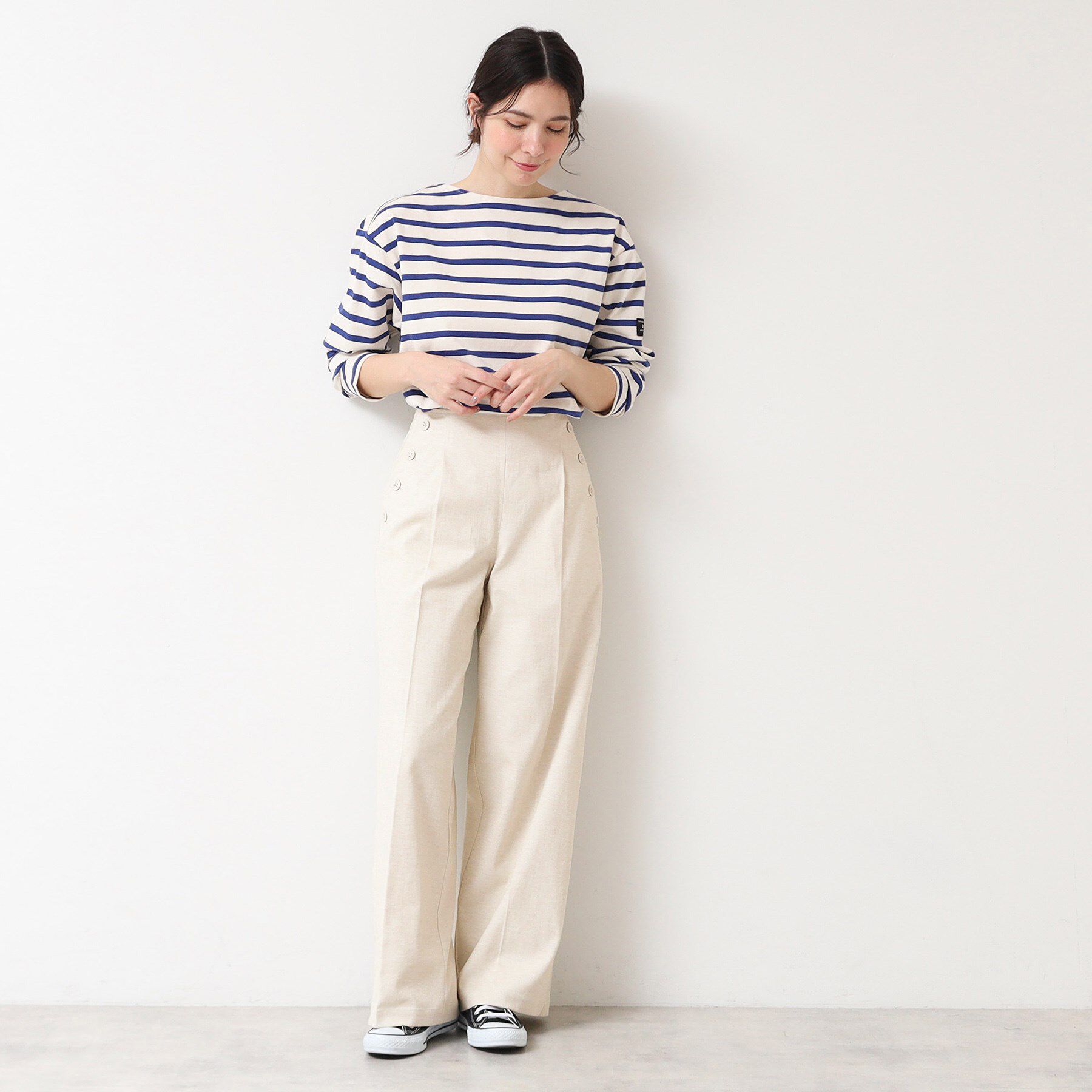 Dessin「【多機能】リネンブレンドマリンパンツ」|その他|