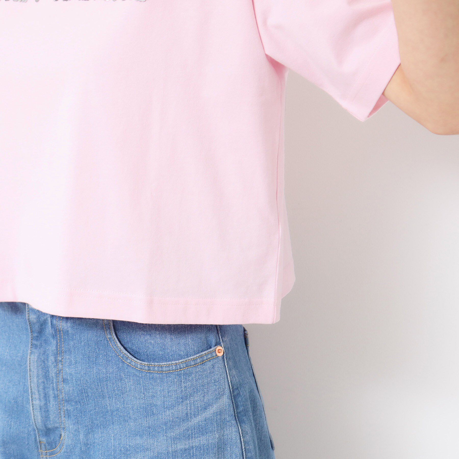 Dessin「【洗える】スパンコールロゴTシャツ（XS～L）」|Tシャツ・カットソー|