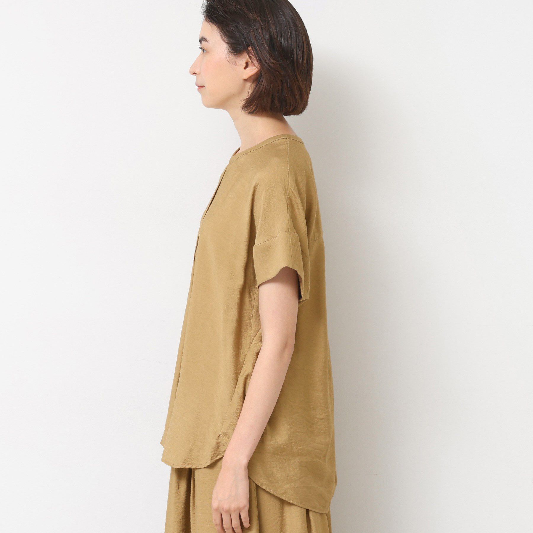 Dessin「【セットアップ可】2WAYネックスキッパーブラウス」|シャツ・ブラウス|