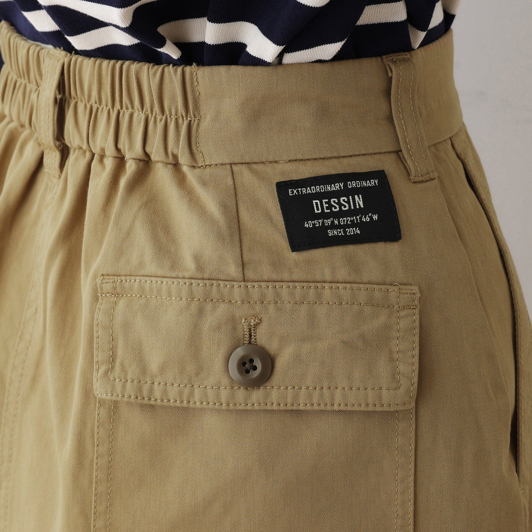 Dessin「【洗える】ベイカーポケットワークスカート」|スカート|