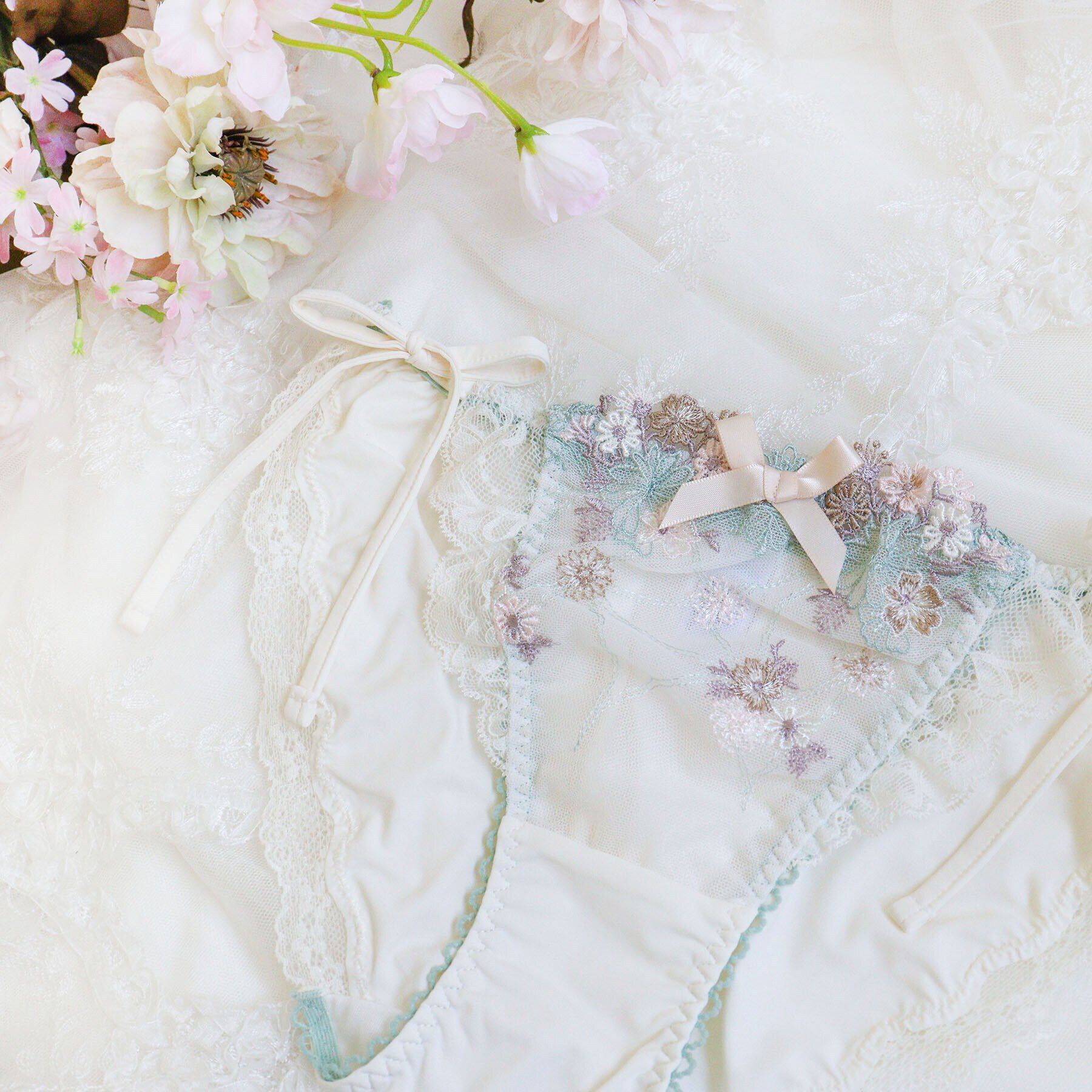 Risa Magli「アレッタ リボンショーツ」|インナー|