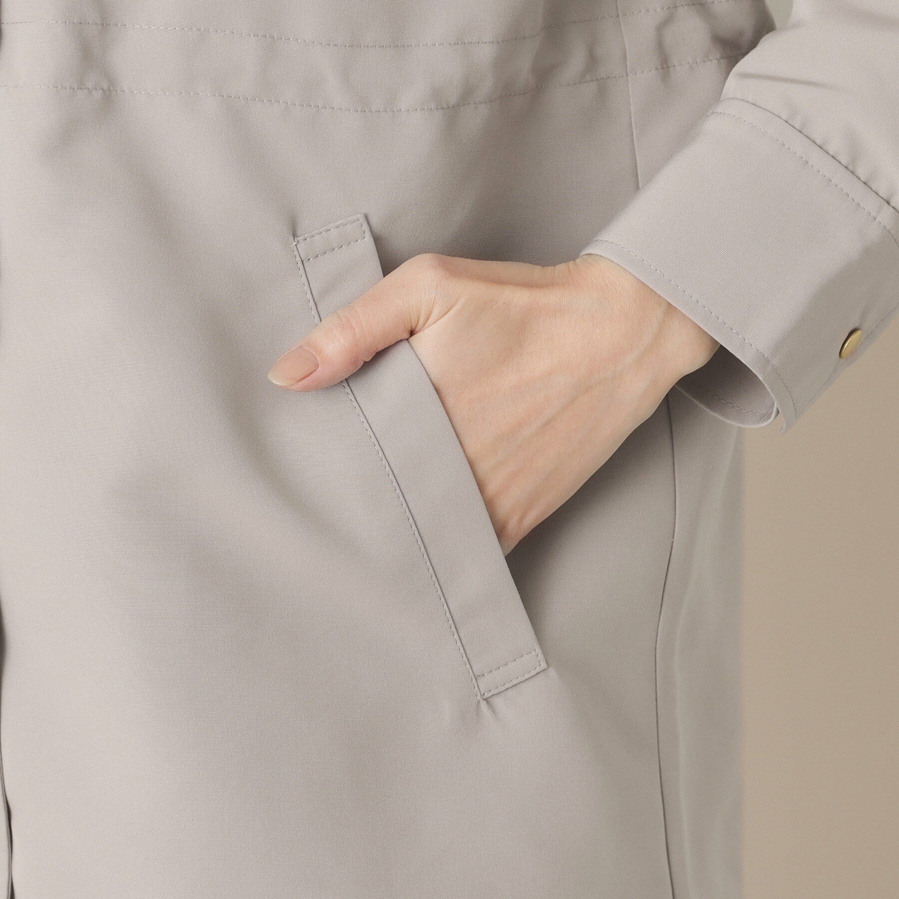 ITS&rsquo;DEMO「【花粉防止／撥水／手洗い可】ミディアム丈マウンテンパーカー」|その他|