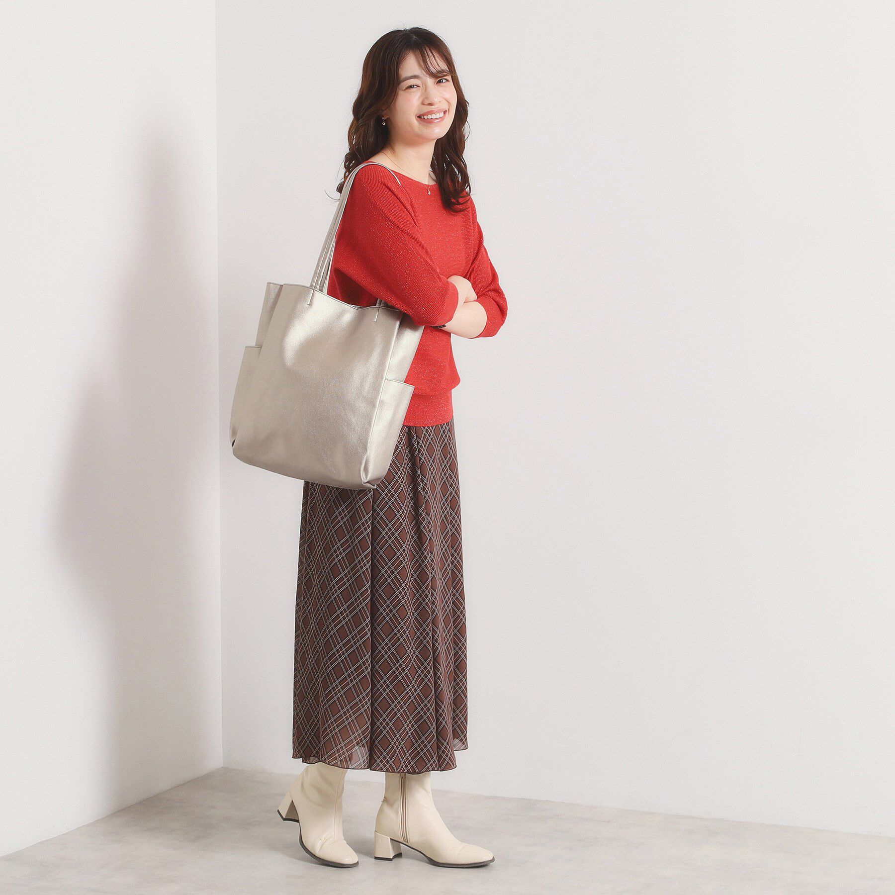 ITS&rsquo;DEMO「【A4対応／8色】収納上手になれるトート」|トートバッグ|