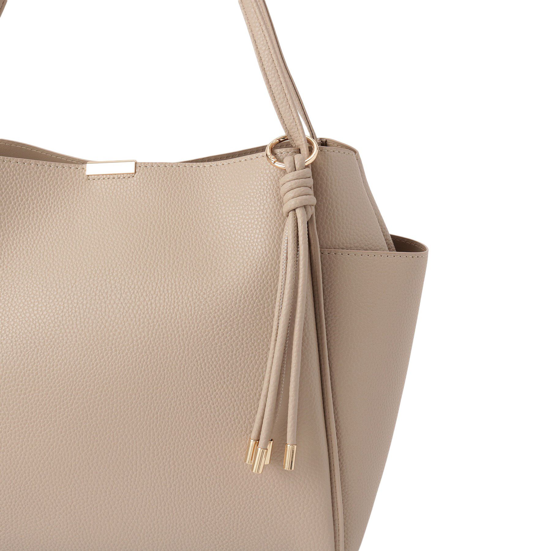 ITS&rsquo;DEMO「【通勤】タッセル付き変形A4トート」|トートバッグ|