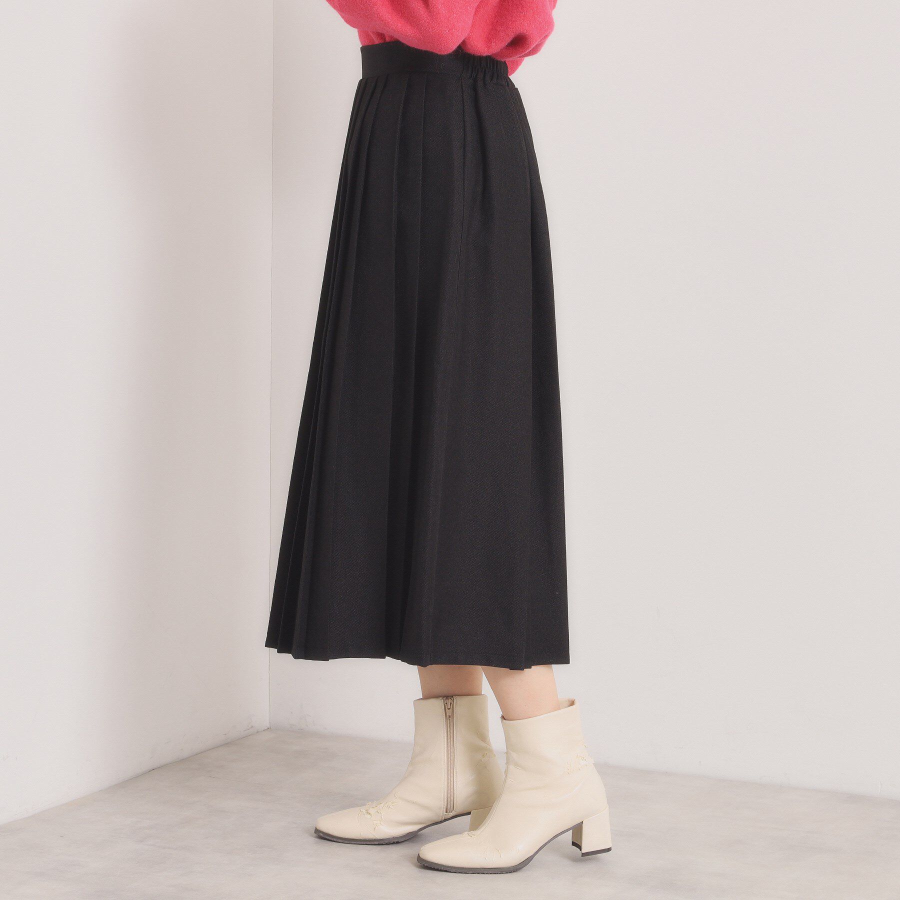 ITS&rsquo;DEMO「【手洗い可】プリーツスカート」|スカート|