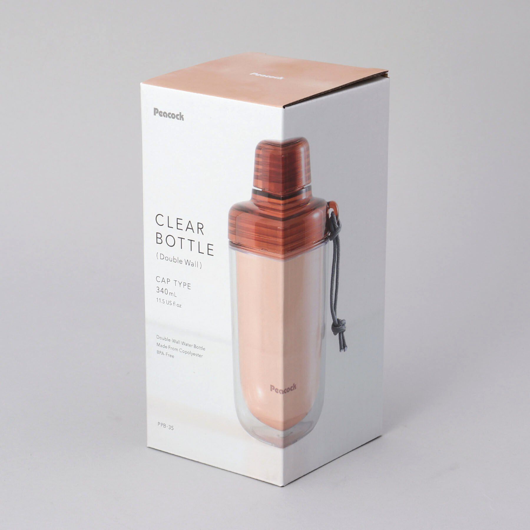 212 KITCHEN STORE「クリアボトルキャップタイプ0.34L TCO ＜peacok ピーコック＞」|食器・キッチングッズ|