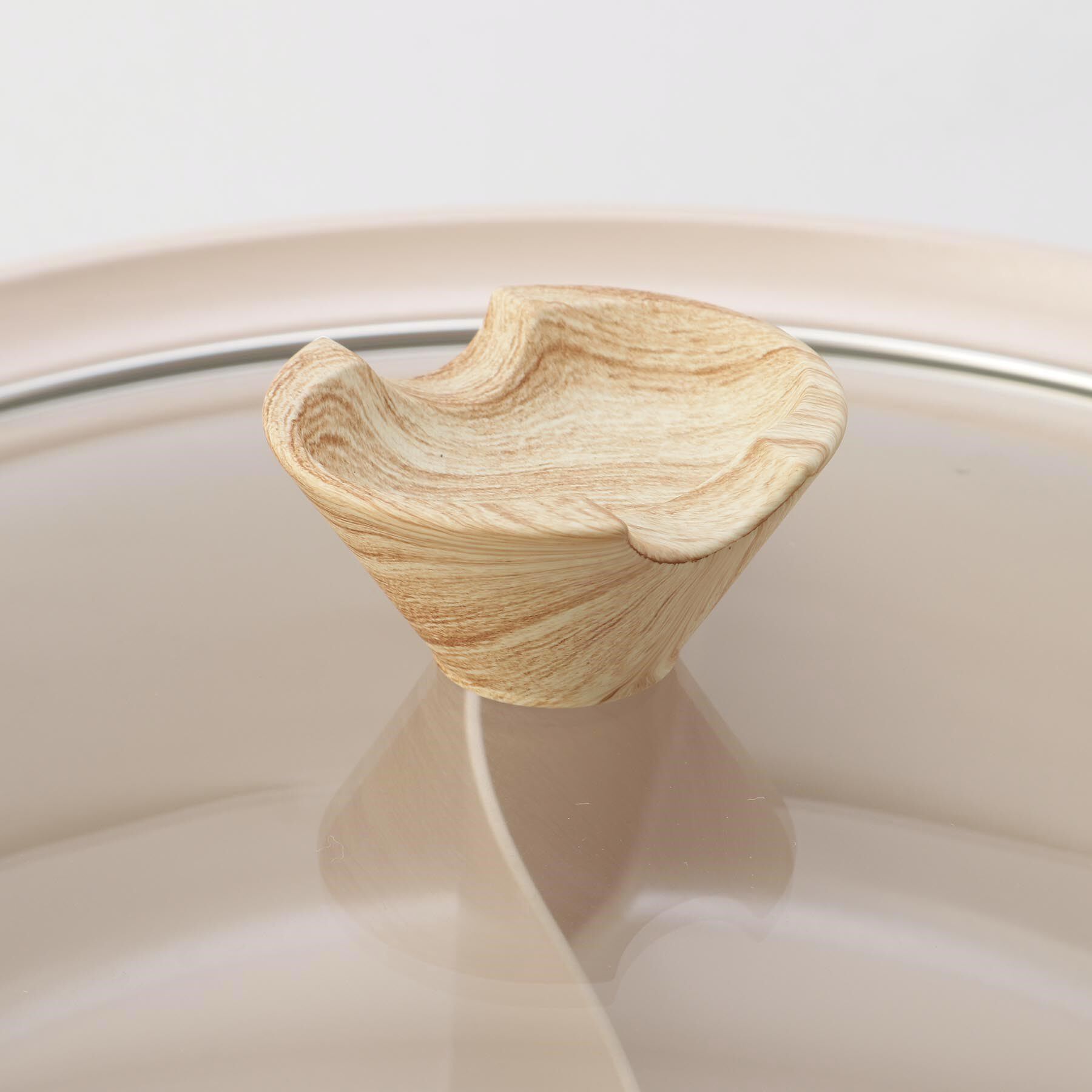 212 KITCHEN STORE「フィオーレ セラミック加工IH対応ガラス蓋付二食鍋28cm」|食器・キッチングッズ|