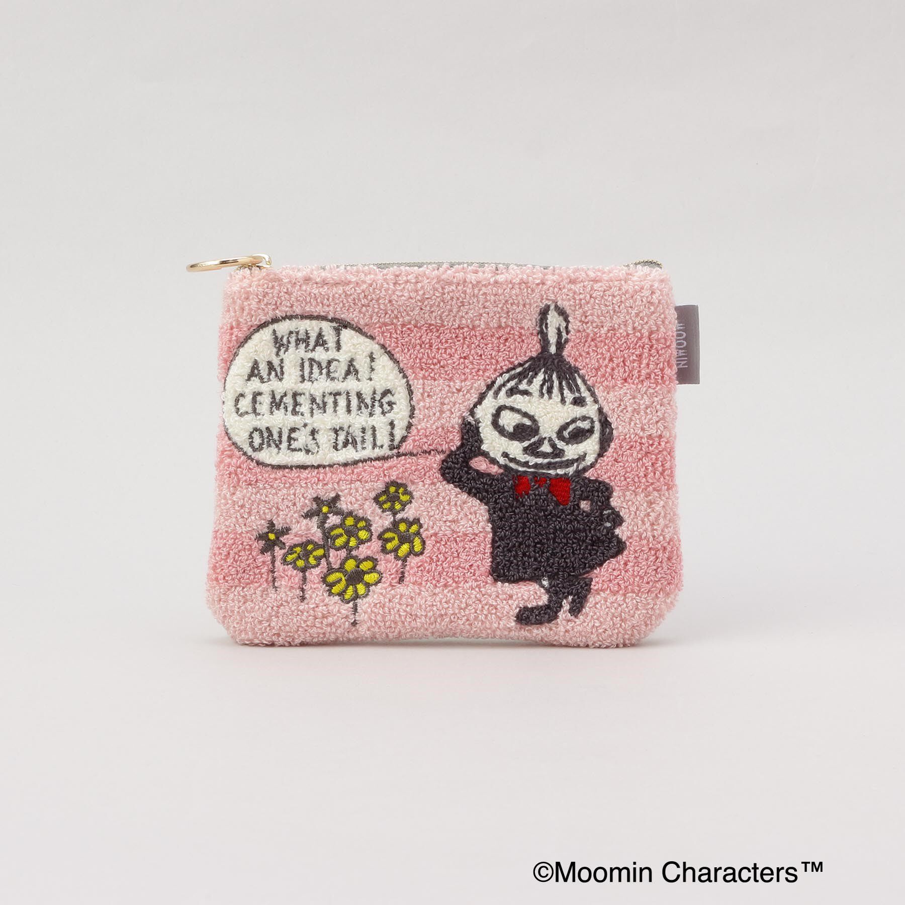 212 KITCHEN STORE「サガラ刺繍ミニフラットポーチ PK ＜MOOMIN ムーミン＞」|その他|その他