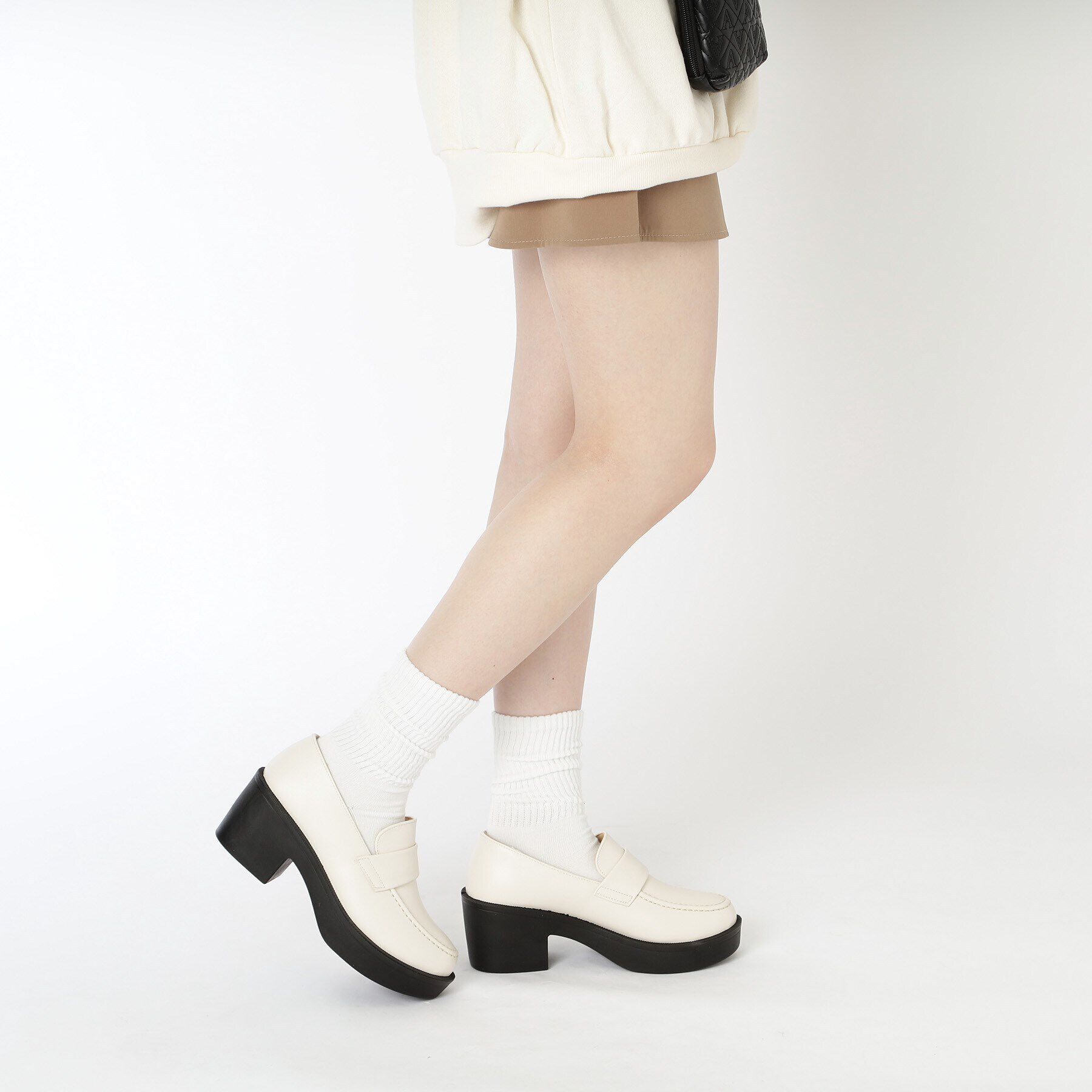 csT&P「2WAYガーリーリボンボリュームローファー」|パンプス|