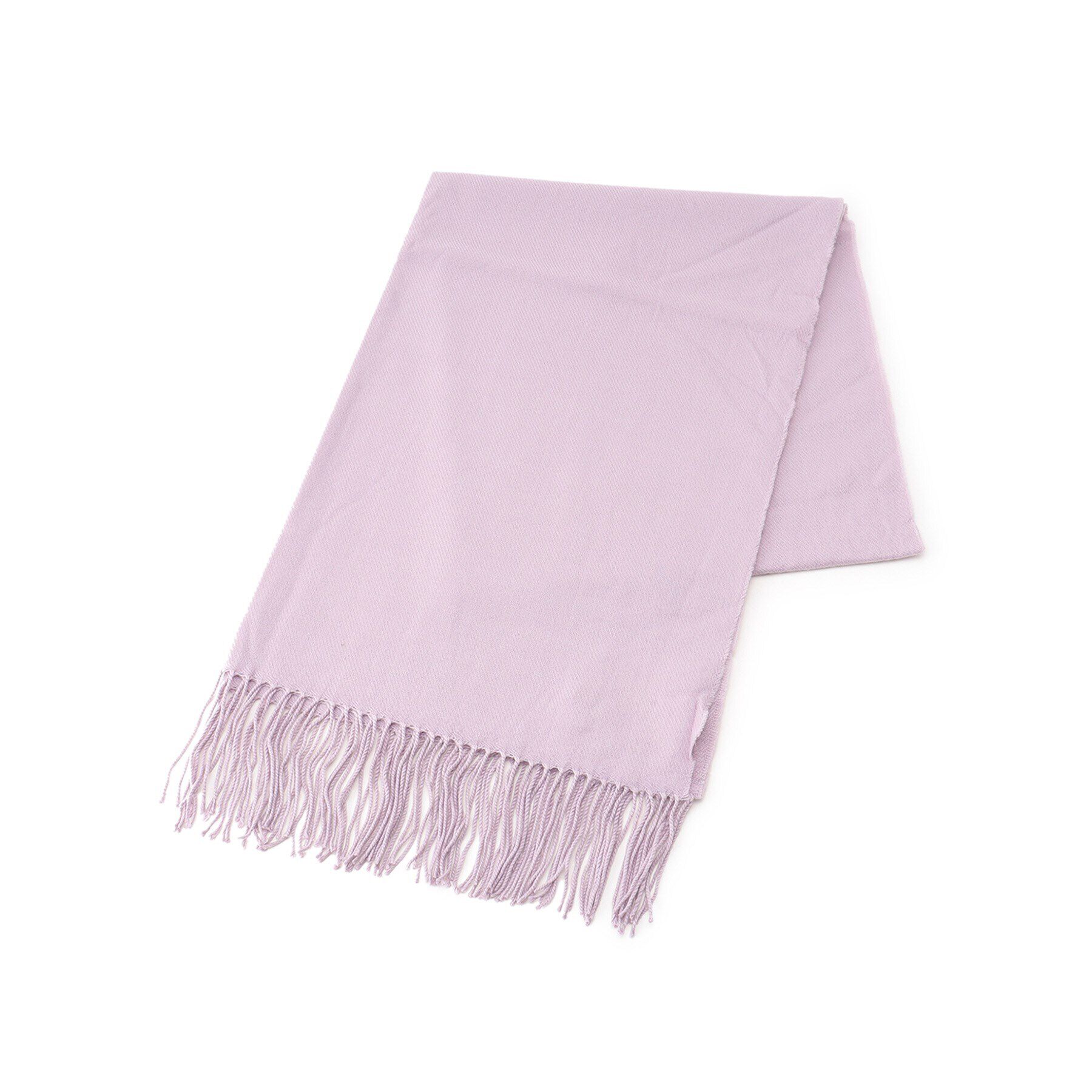 Ober Tashe「洗えるシンプルカラーストール 累計販売約5000枚【防寒／マフラー／無地／ギフト】」|ストール|パープル(483)