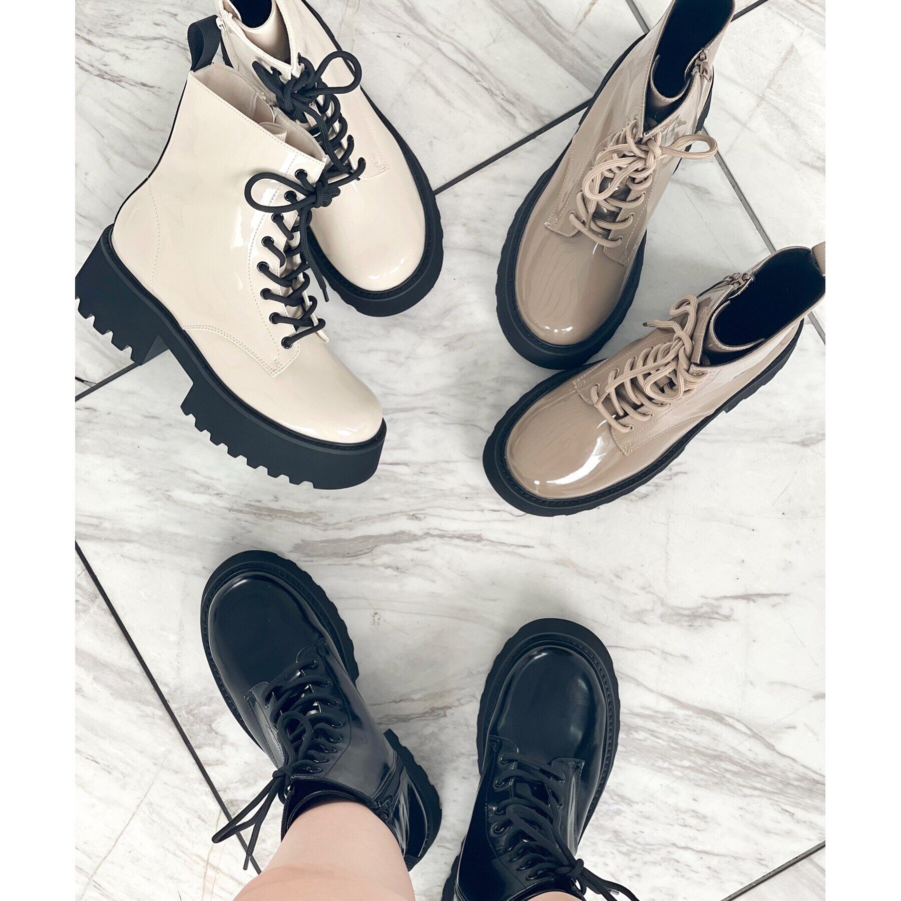 ESPERANZA「レースアップレインブーツ」|ショートブーツ|