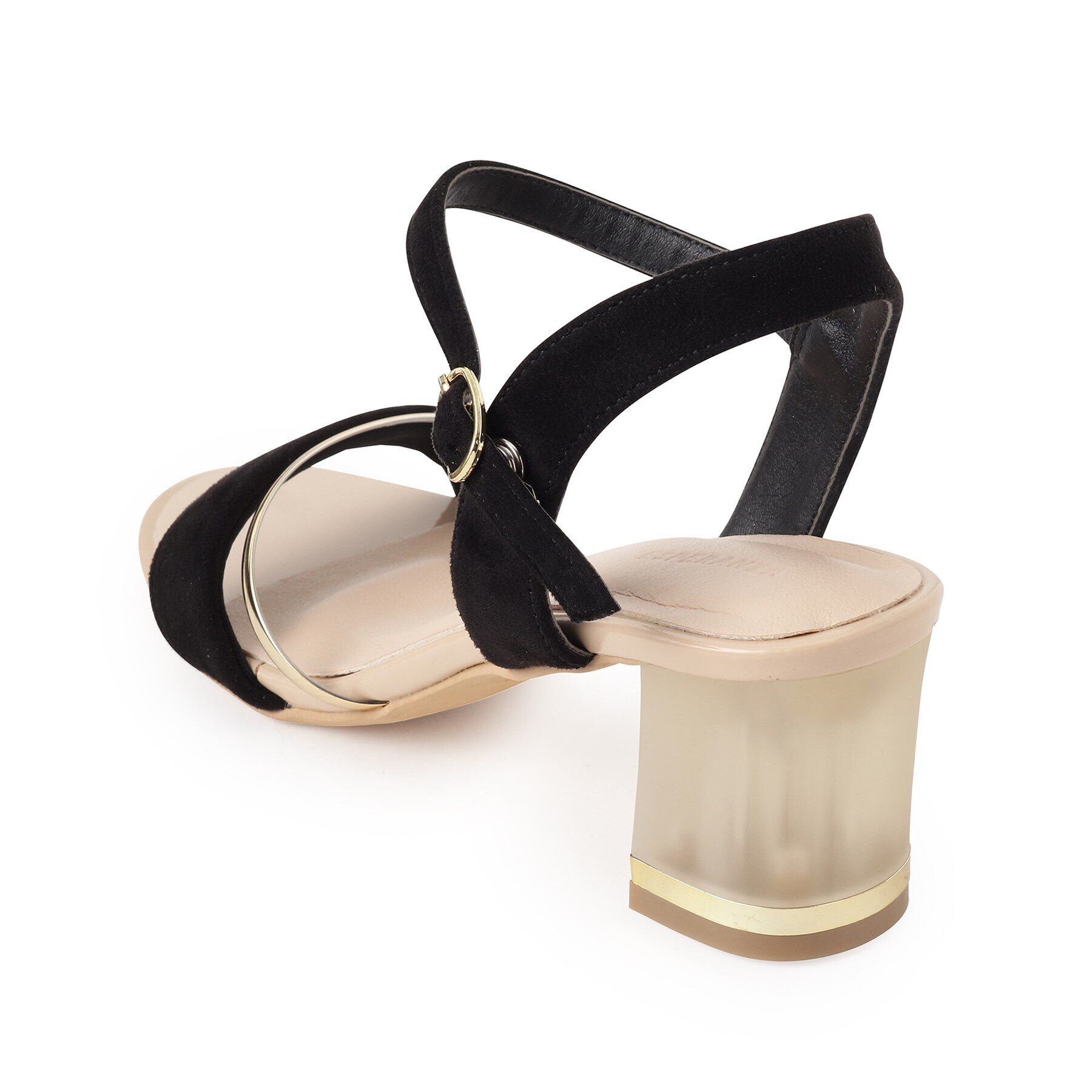 ESPERANZA「クリアヒールアンクルストラップ 24SS」|サンダル|