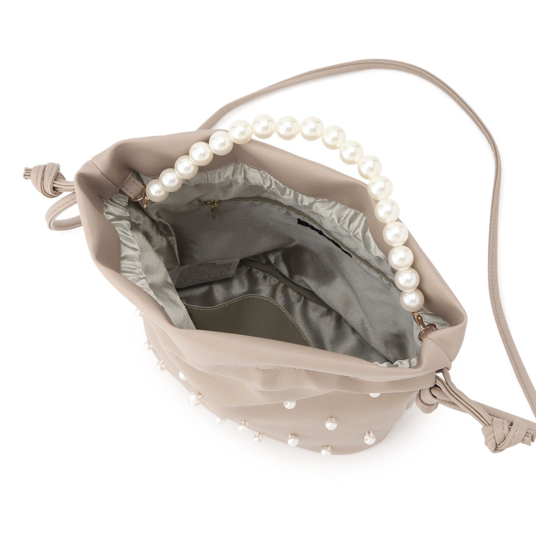 Ober Tashe「パール調巾着2WAYショルダー」|ショルダー・メッセンジャー|