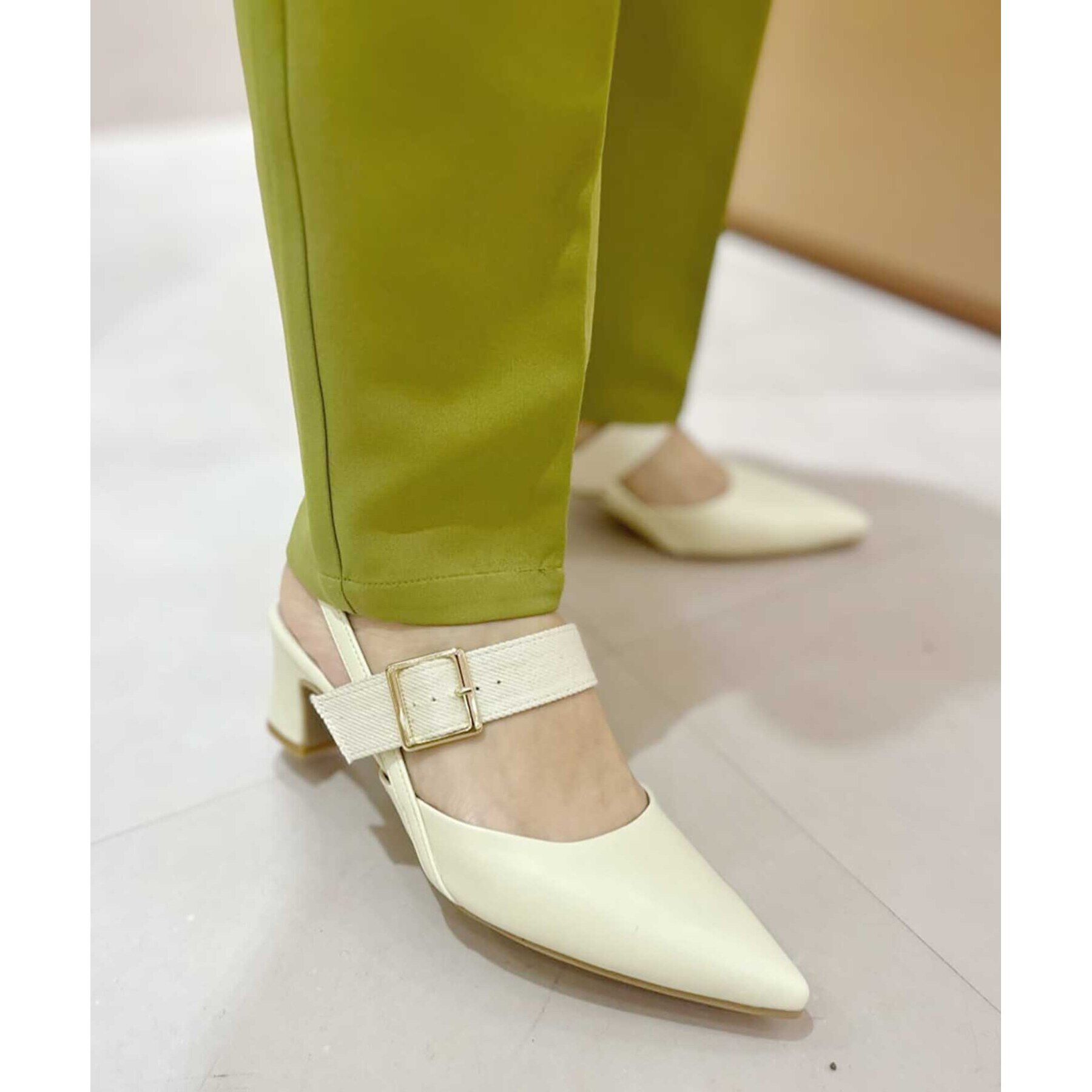 ESPERANZA「スリングバックミュールパンプス 24SS」|パンプス|