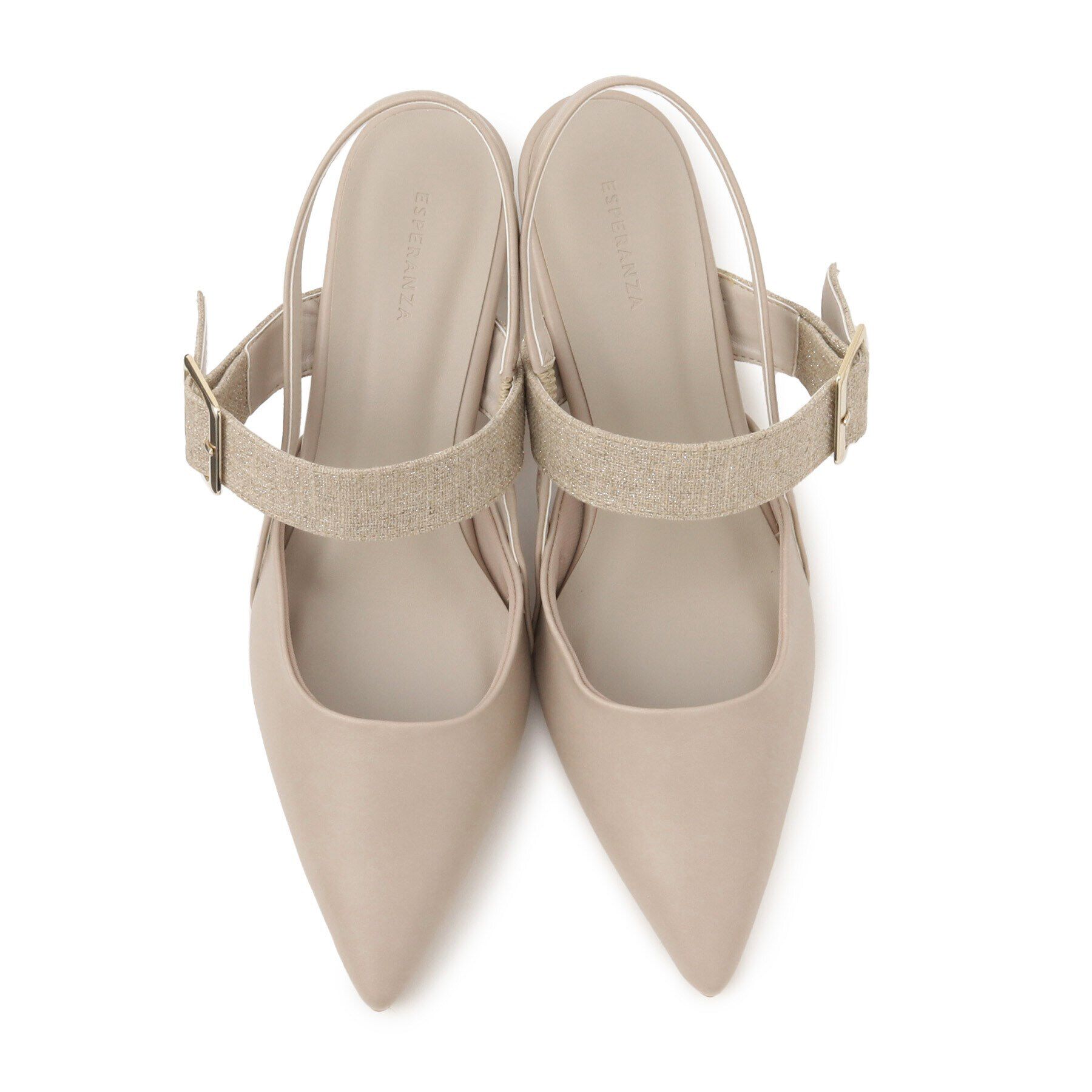 ESPERANZA「スリングバックミュールパンプス 24SS」|パンプス|